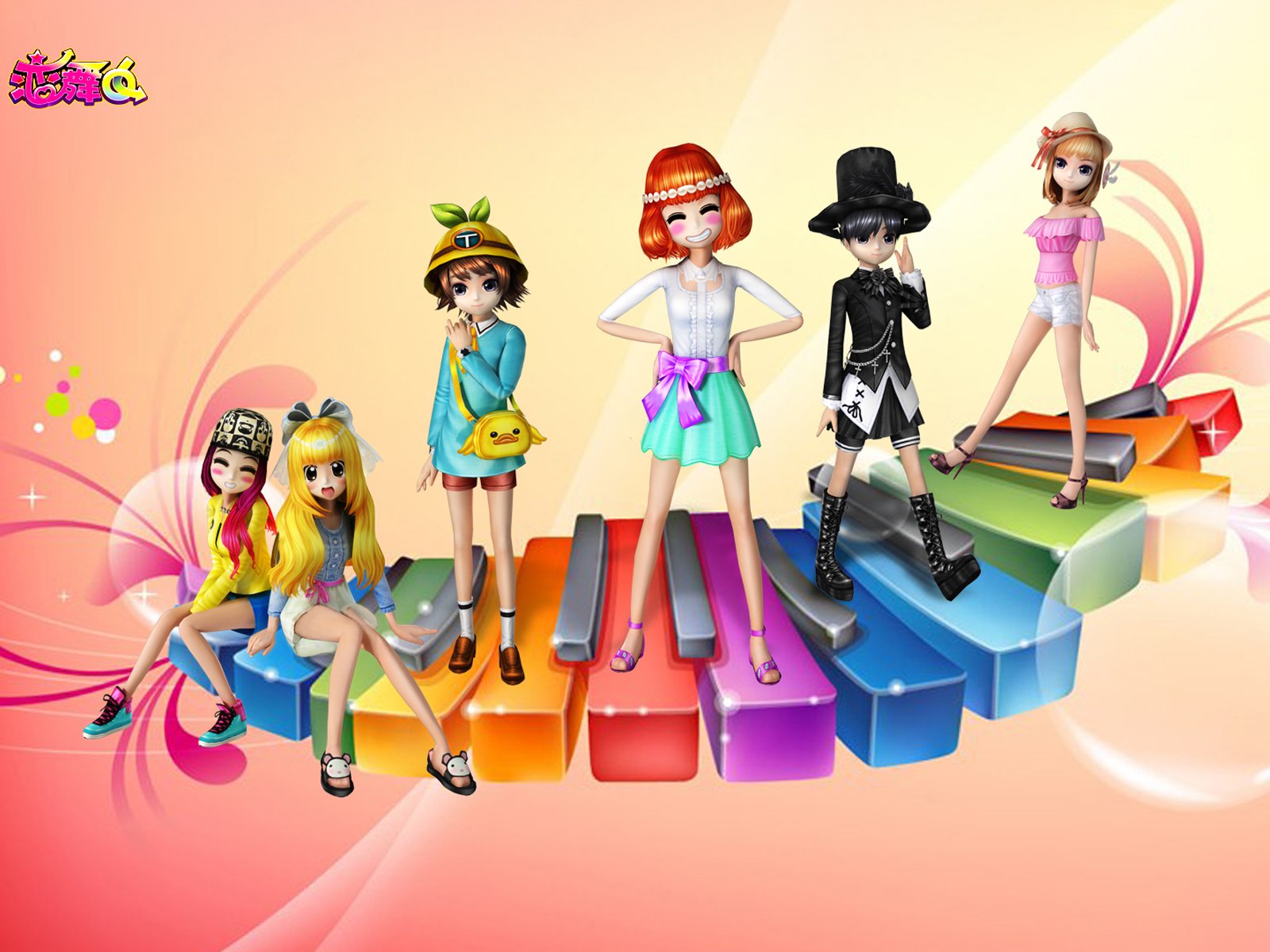 劲舞,换装,时尚,星座,休闲,交友,情侣,徽章,宠物,恋舞OL