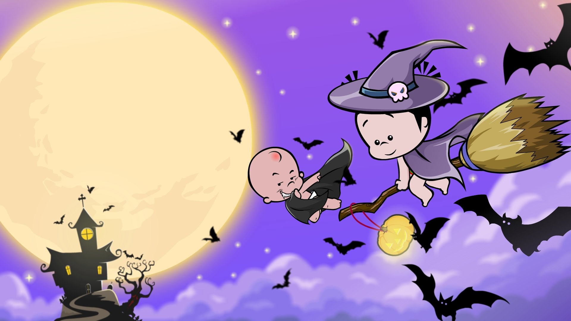 小破孩,卡通,手绘