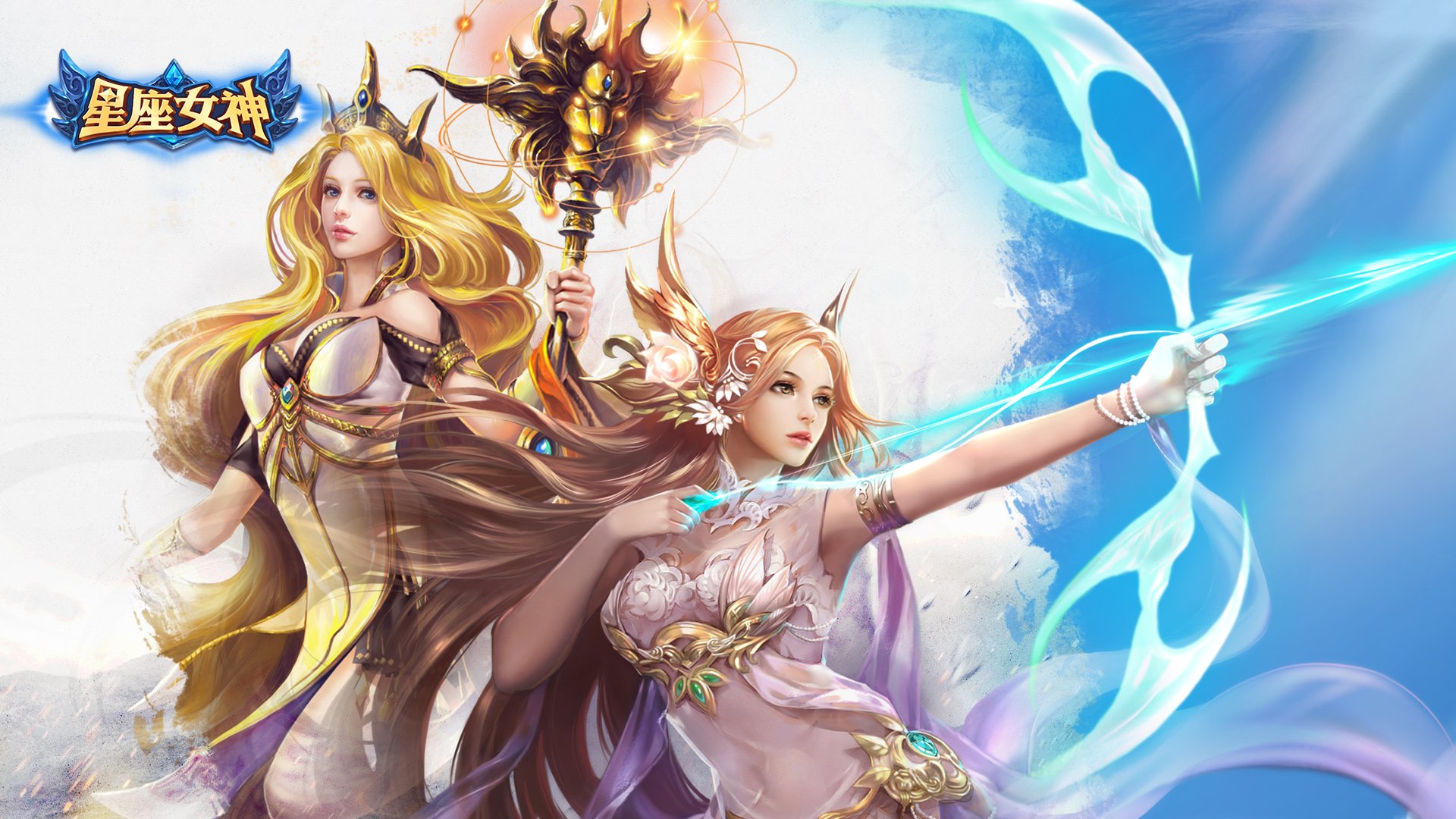 星座,女神,卡通,魔幻,星座女神,游戏,手游