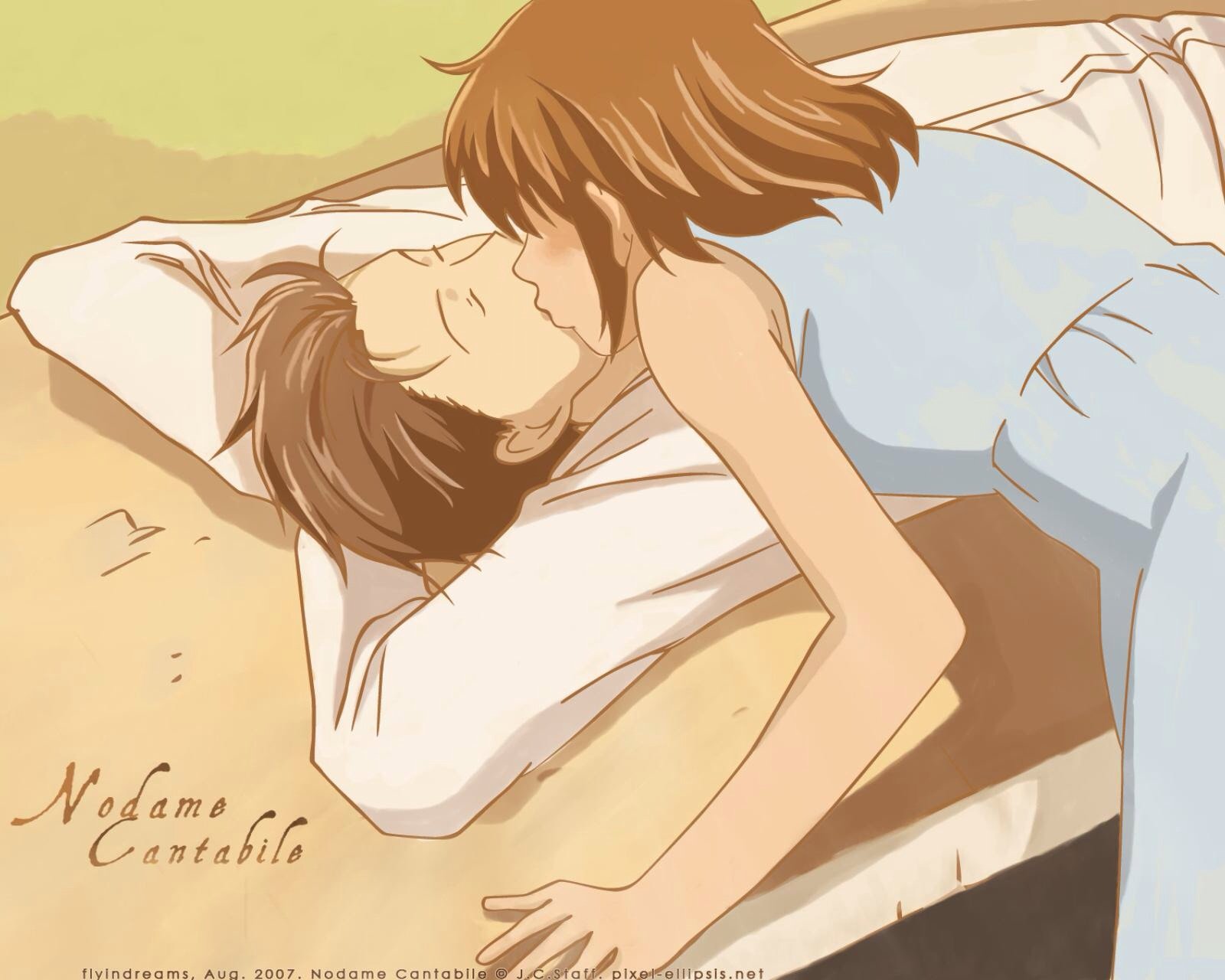 动漫,卡通,情侣,kiss,二次元