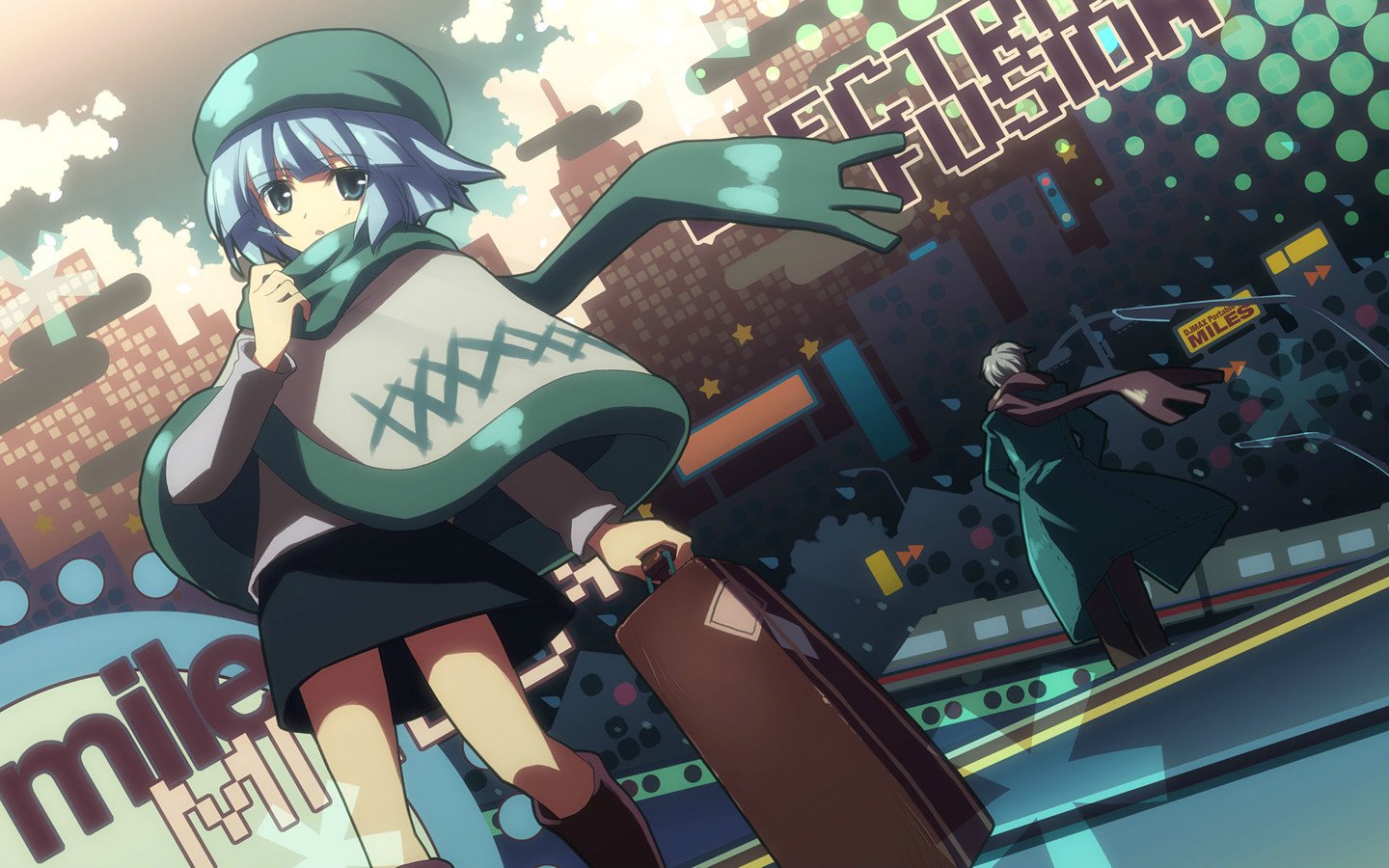 动漫,卡通,萌妹子,可爱,卡哇伊,二次元