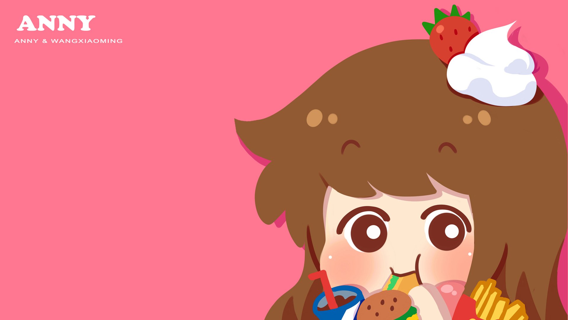 卡通,伟大的安妮,安妮,@伟大的安妮,安妮和王小明,爱情,情侣