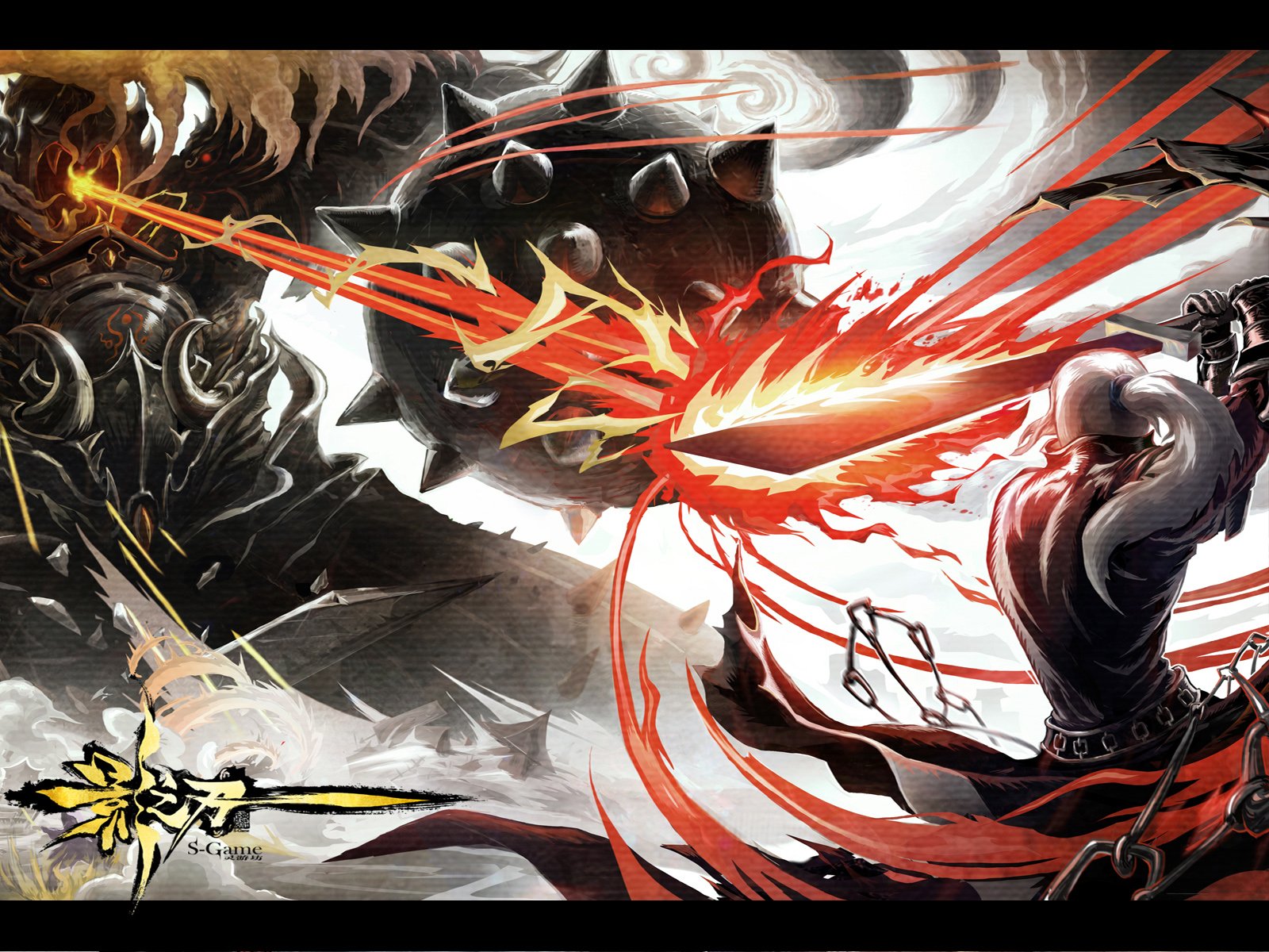 格斗,影之刃,街机,中国风,动作,水墨,游戏,手游