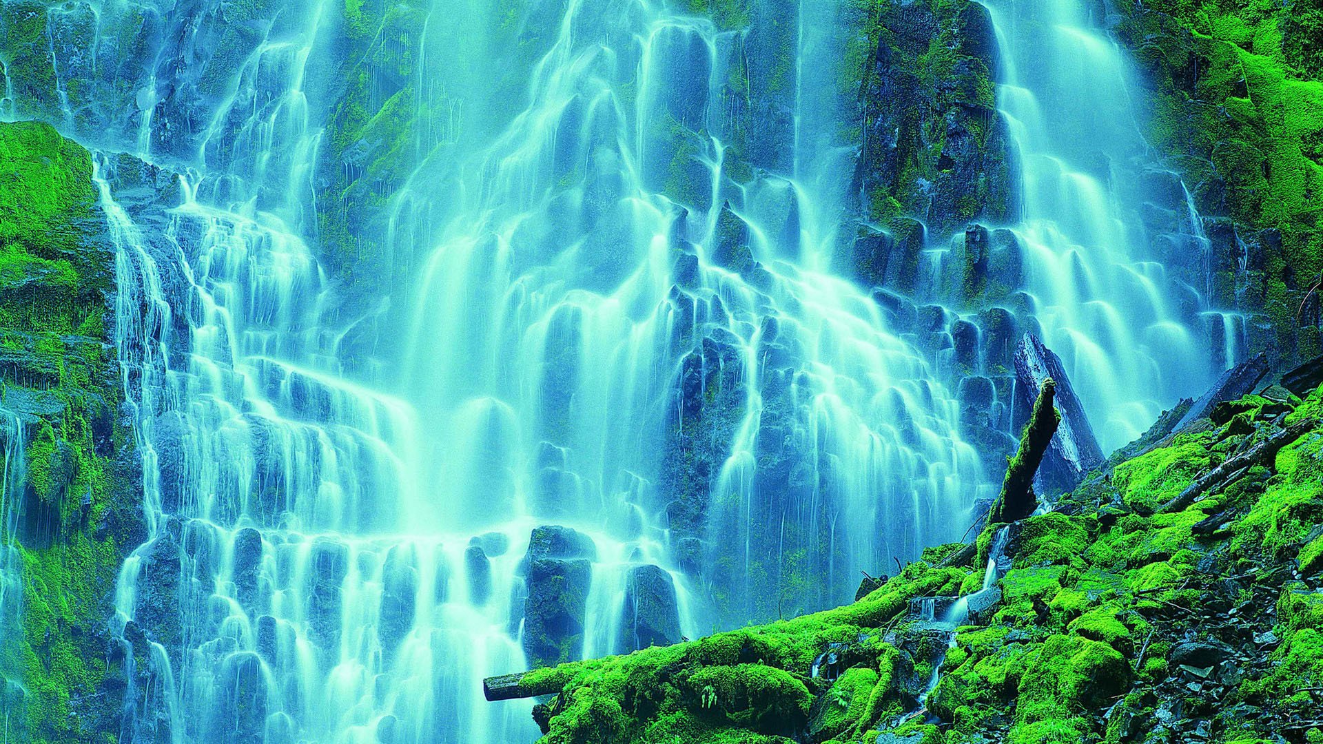 风景,自然风光,山水,瀑布,意境