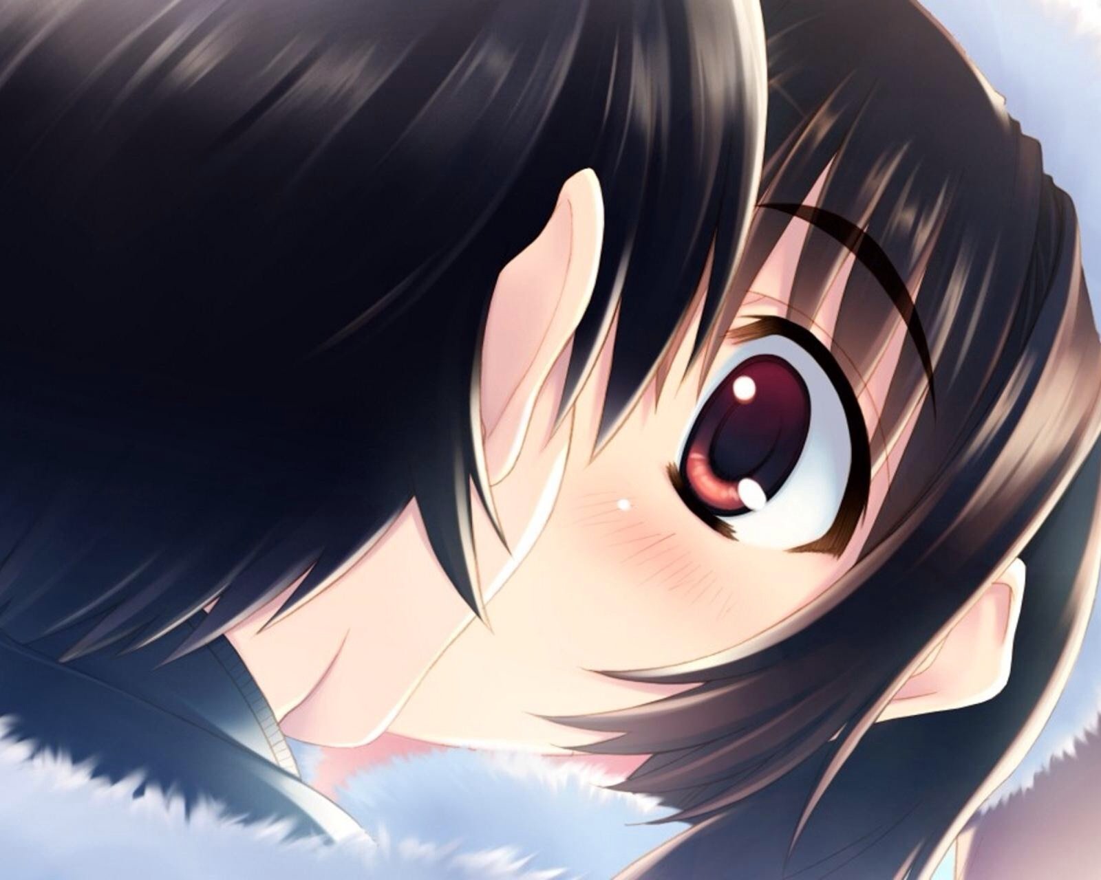 动漫,卡通,情侣,kiss,二次元