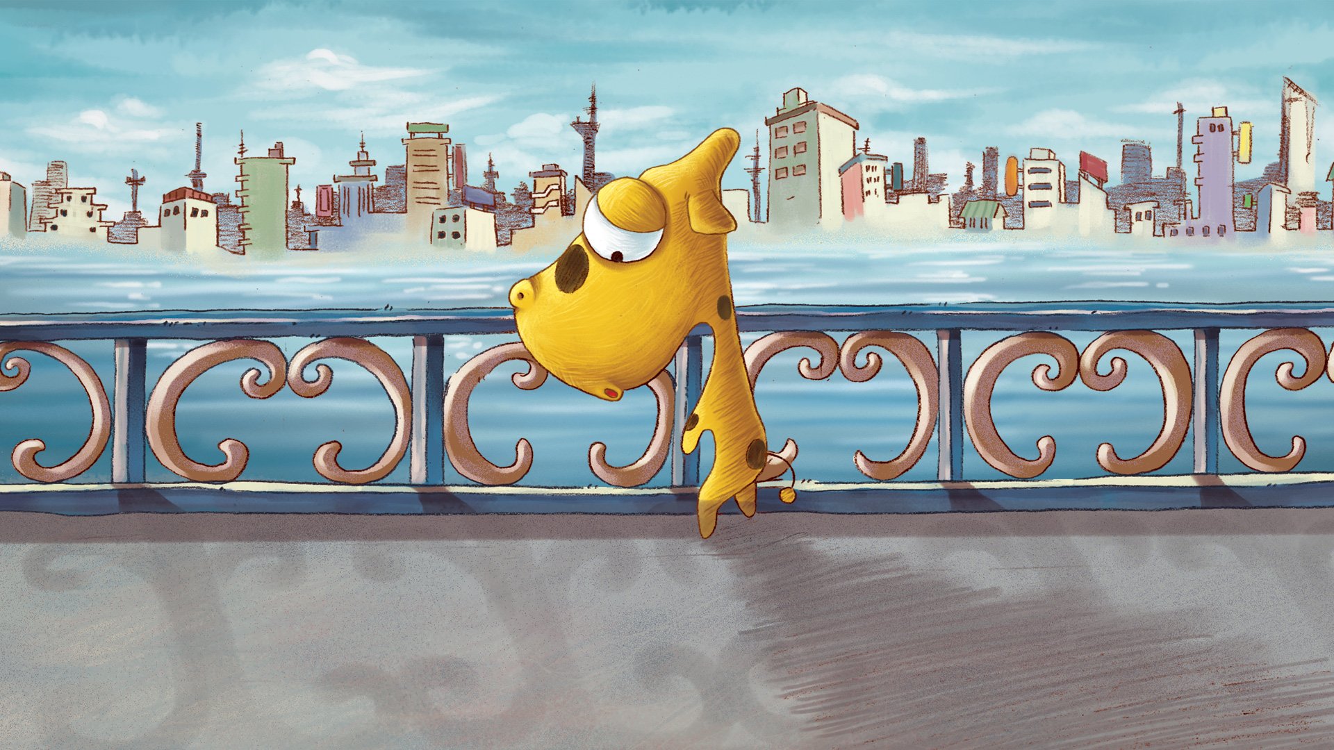 迷雾中的但丁,长颈鹿