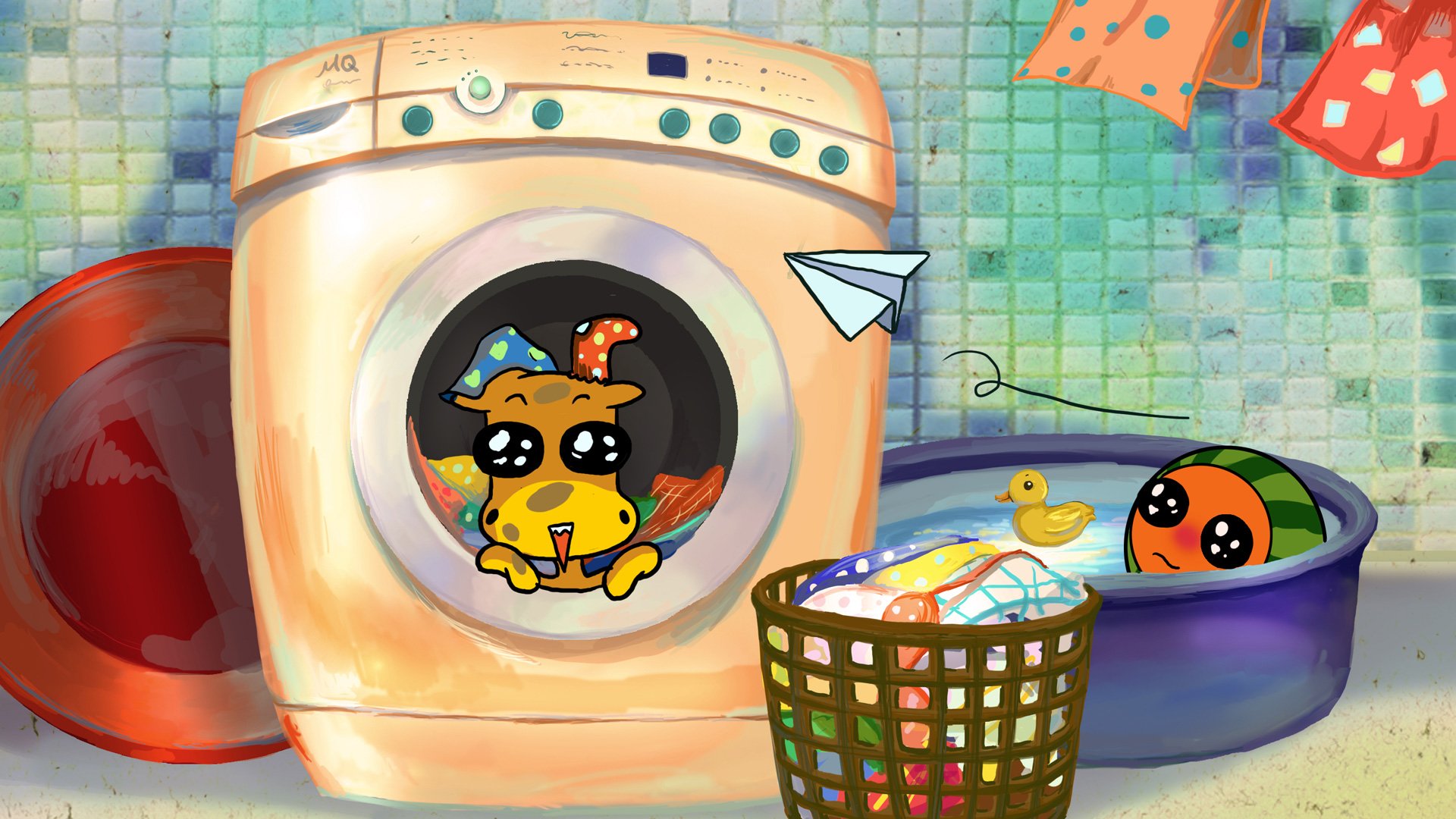 迷雾中的但丁,长颈鹿