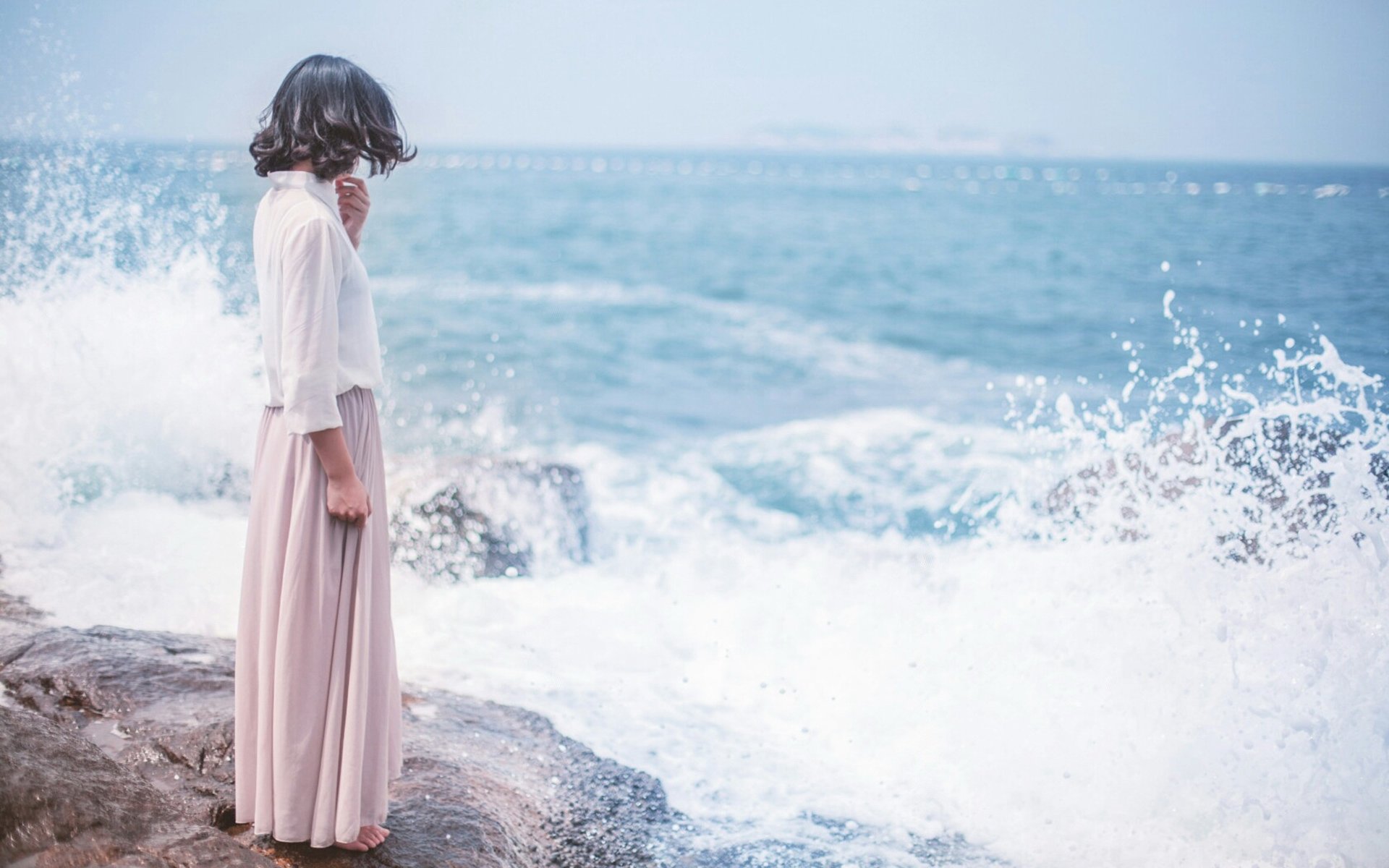 美女,清纯,青春,小清新,温暖,安静,伤感