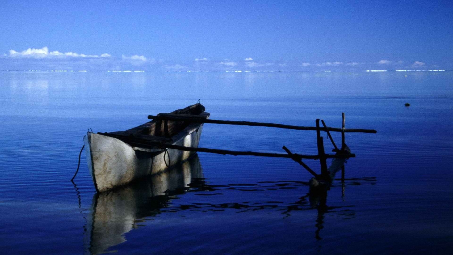 风景,自然风光,大自然,一曲渔歌,船,意境