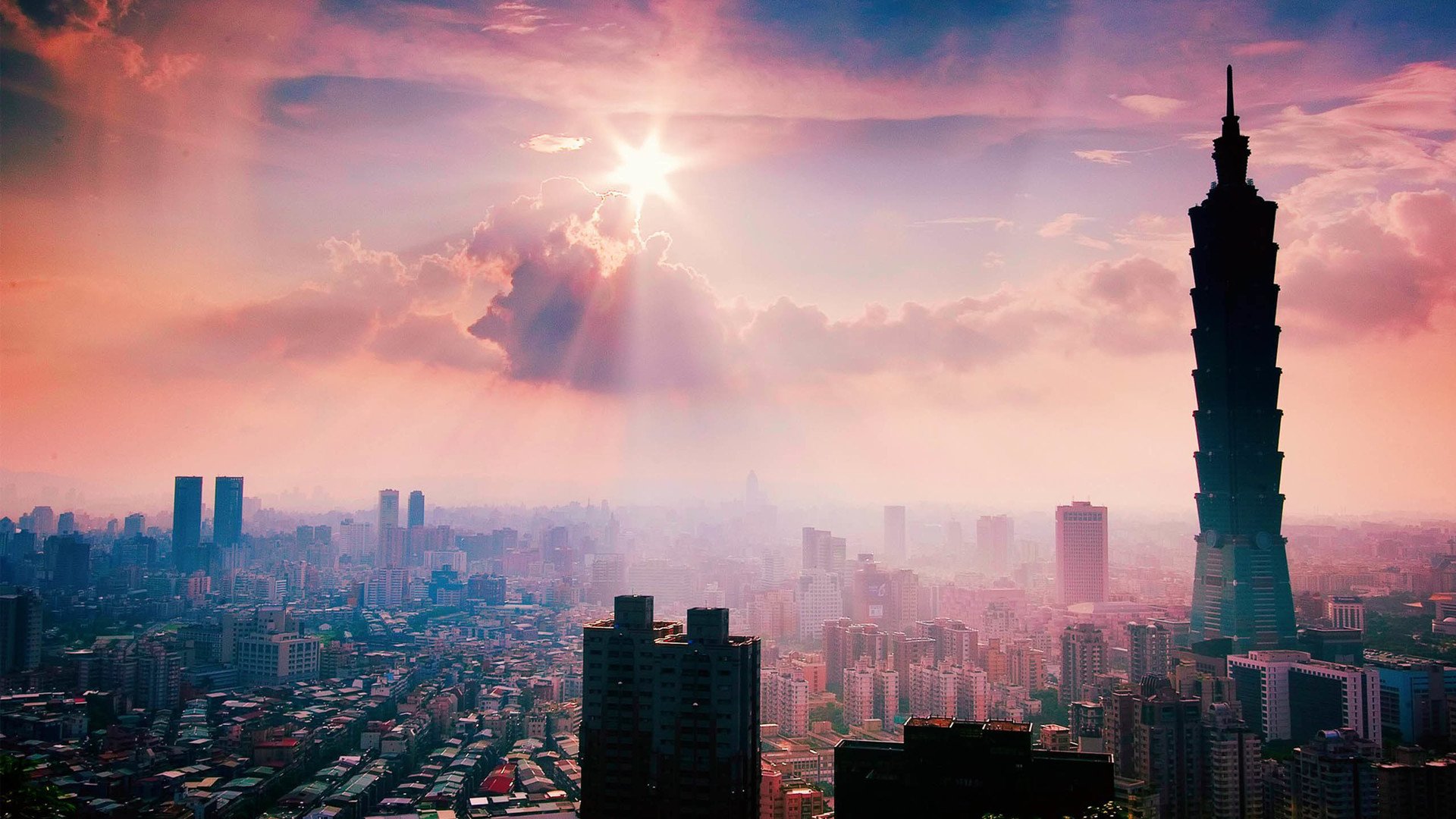 风景,自然风光,大自然,城市,建筑,夜晚,灯火阑珊