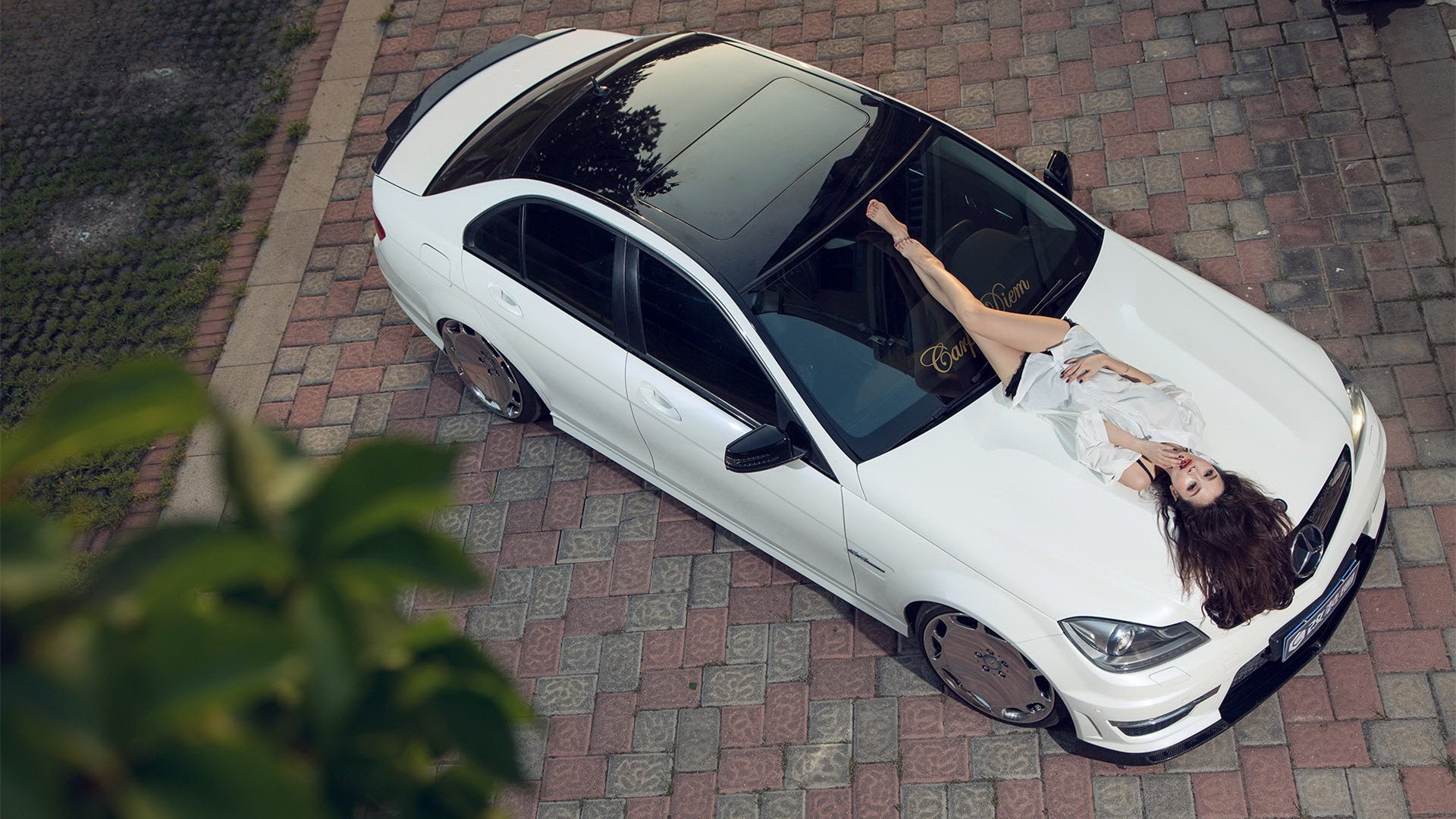 香车,美女,豪车,香艳,性感