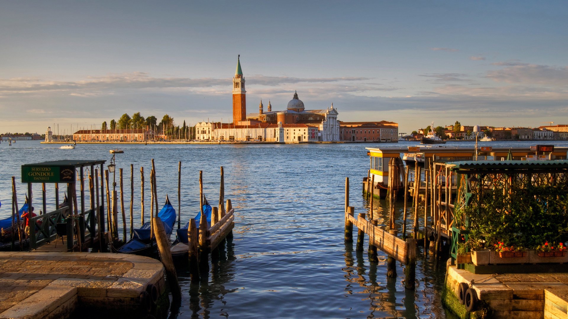 风景,自然风景,码头,宽屏
