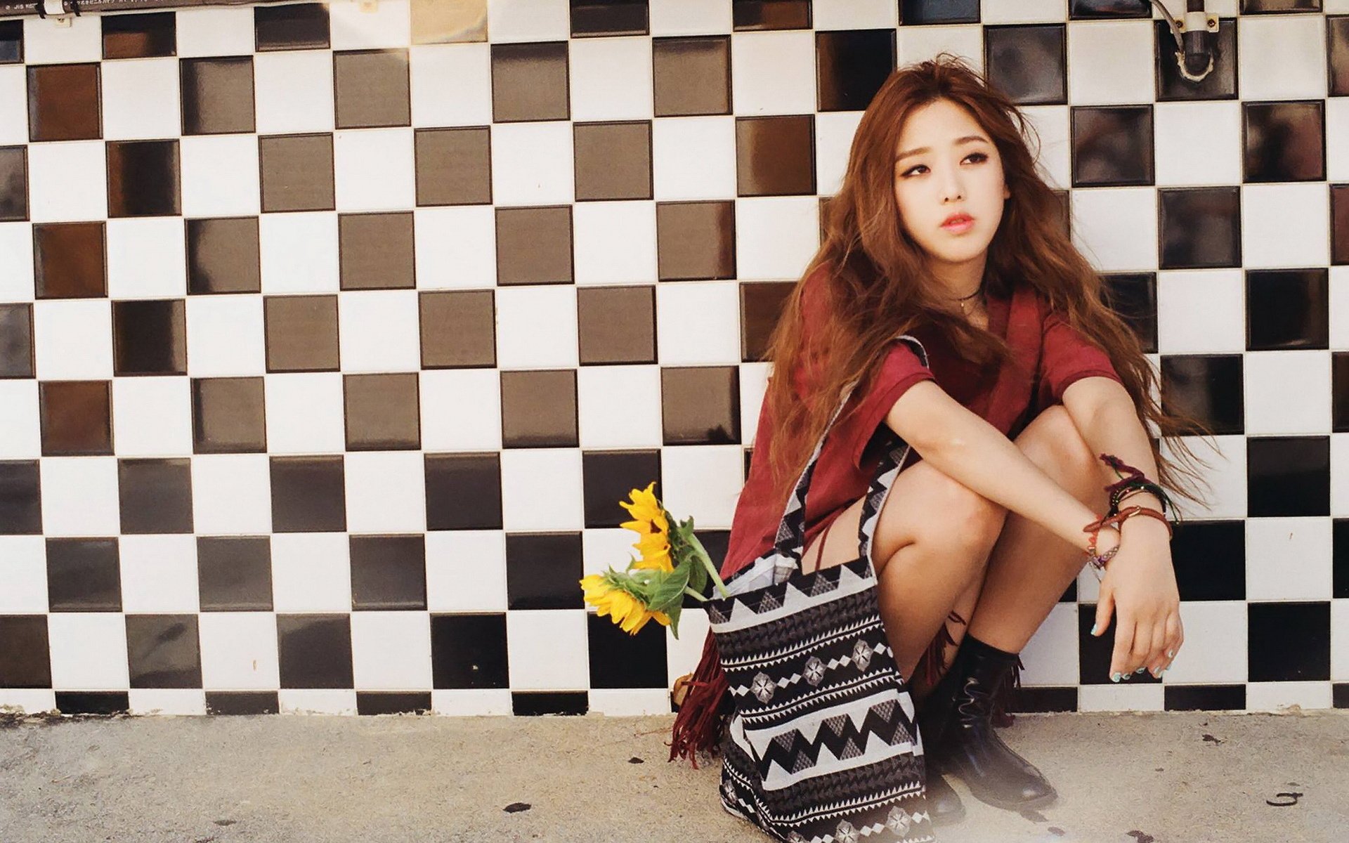 kisum,韩国,Rapper,美女,歌星,宽屏