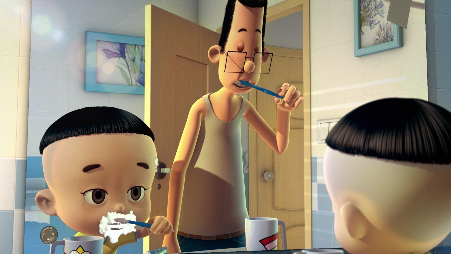 动漫,动画片,大头儿子,小头爸爸