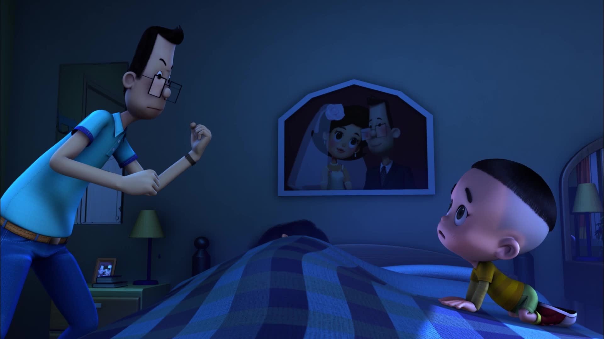 动漫,动画片,大头儿子,小头爸爸