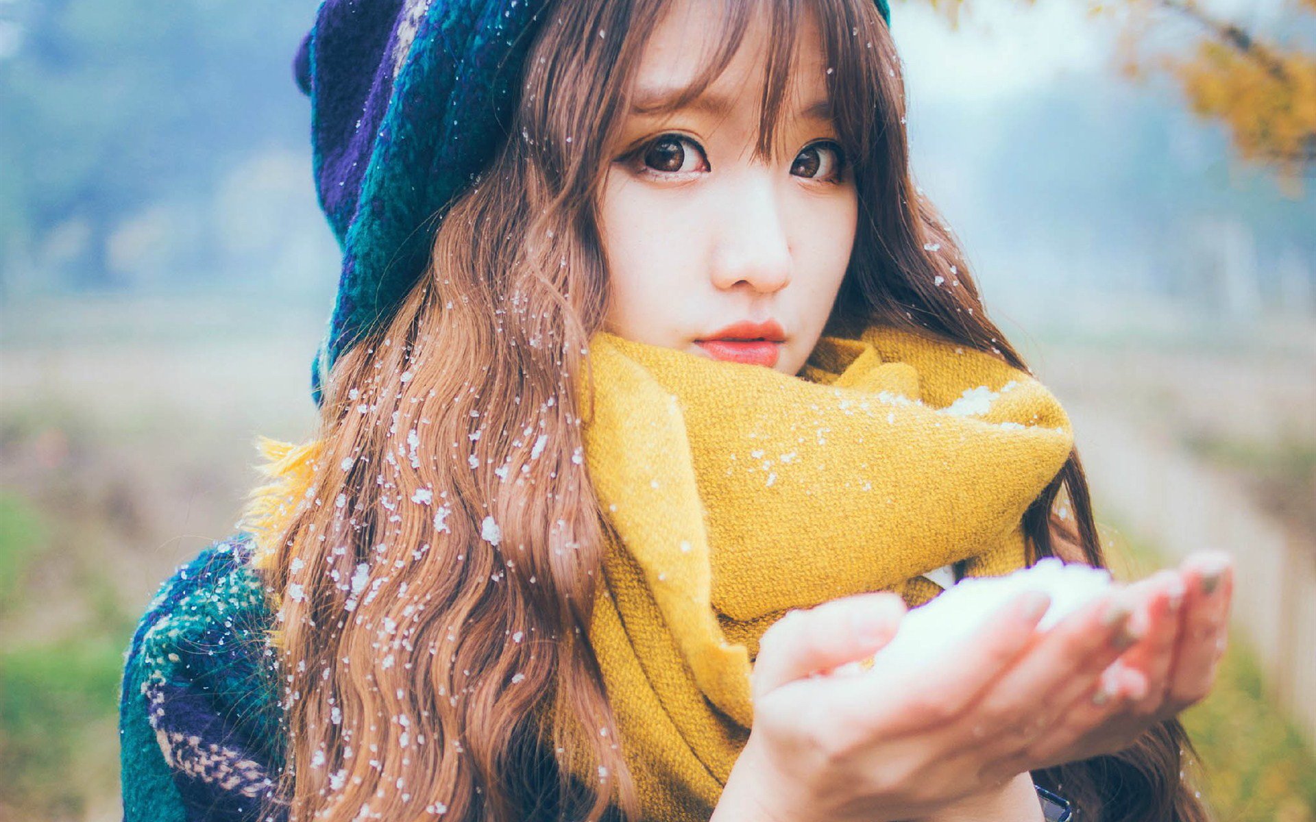 美女,清纯,文静,文艺女青年,活泼