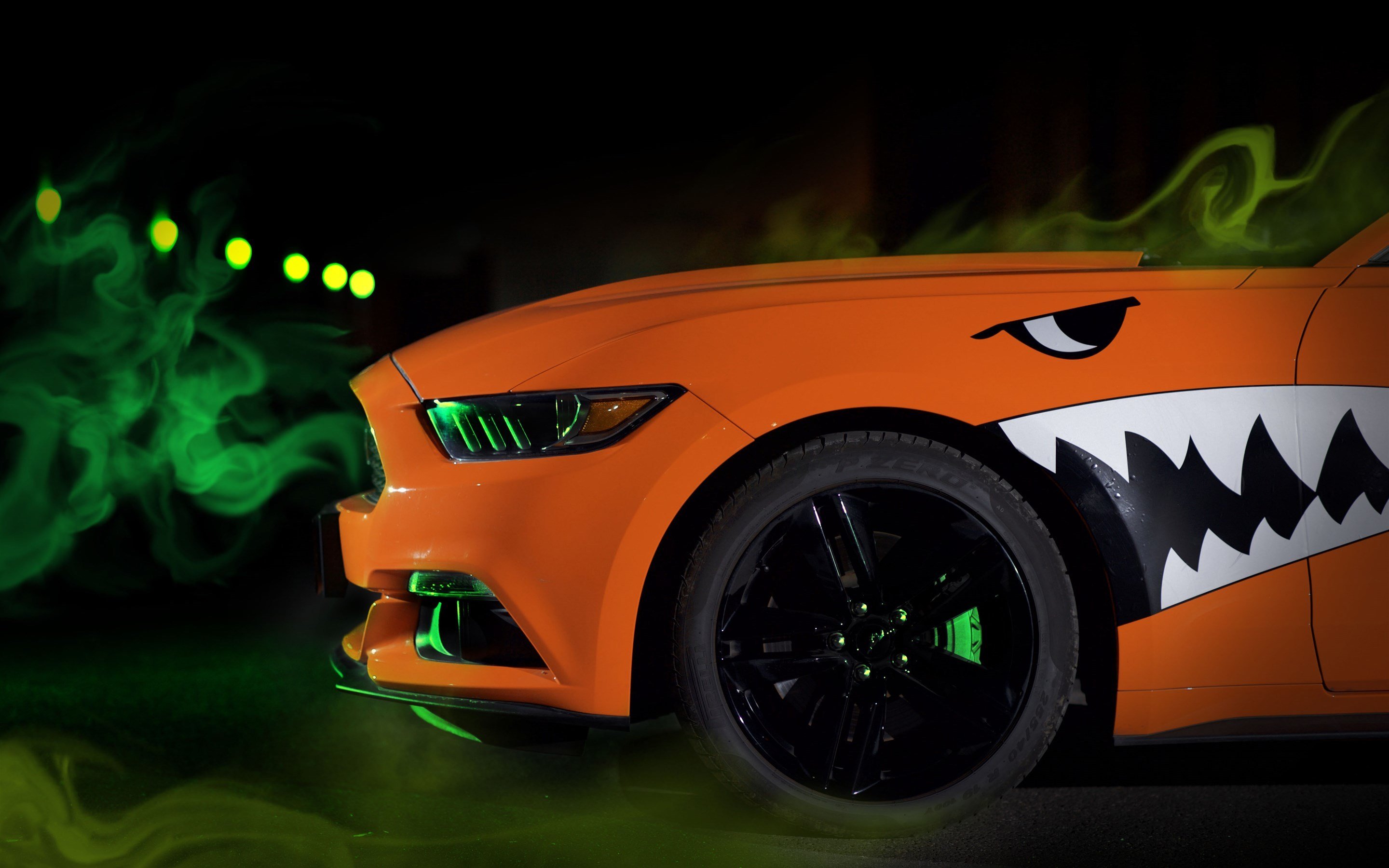 福特,野马,Mustang,万圣节,改装,宽屏