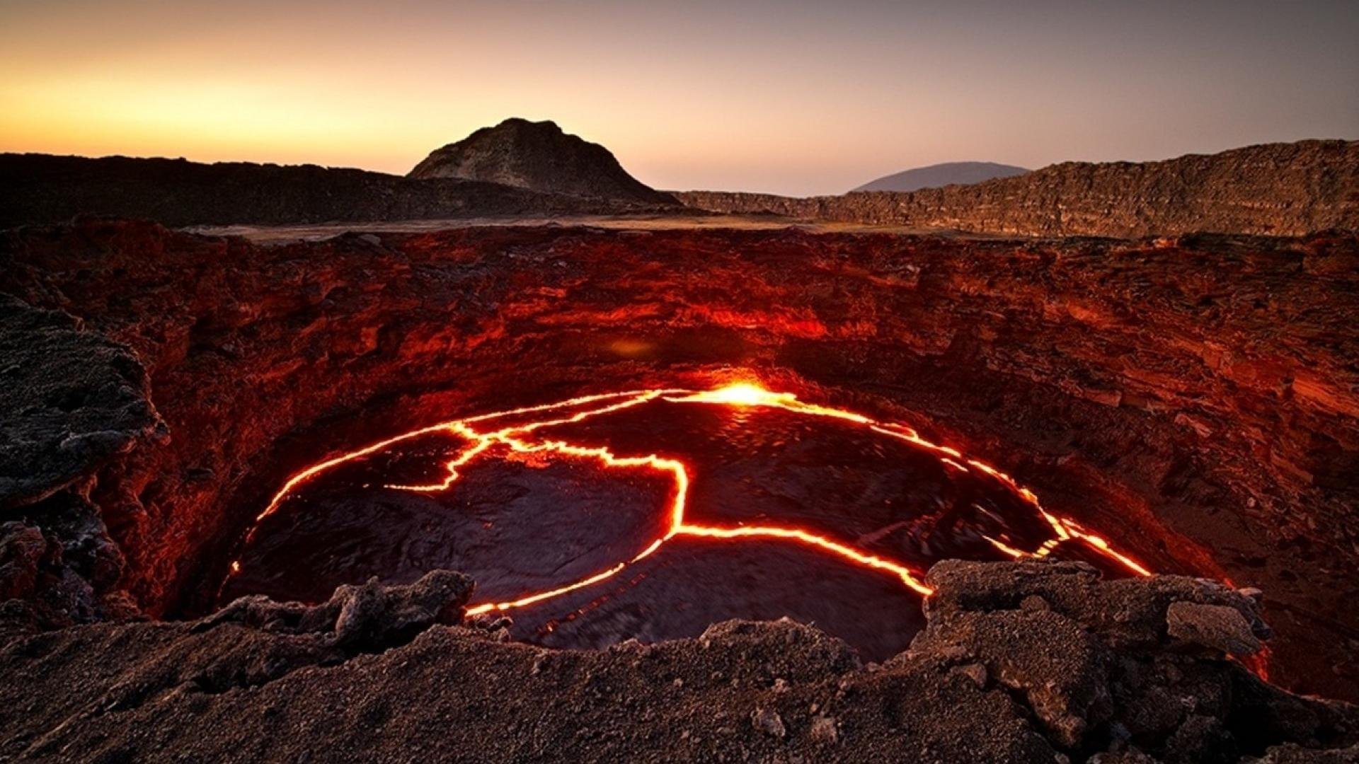 风景,自然风景,火山,火山口