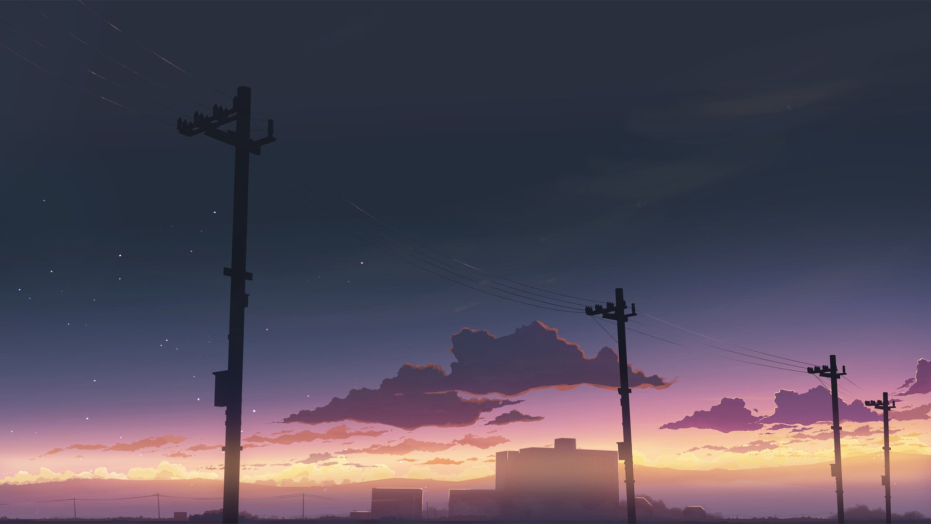 风景,晚霞,黄昏