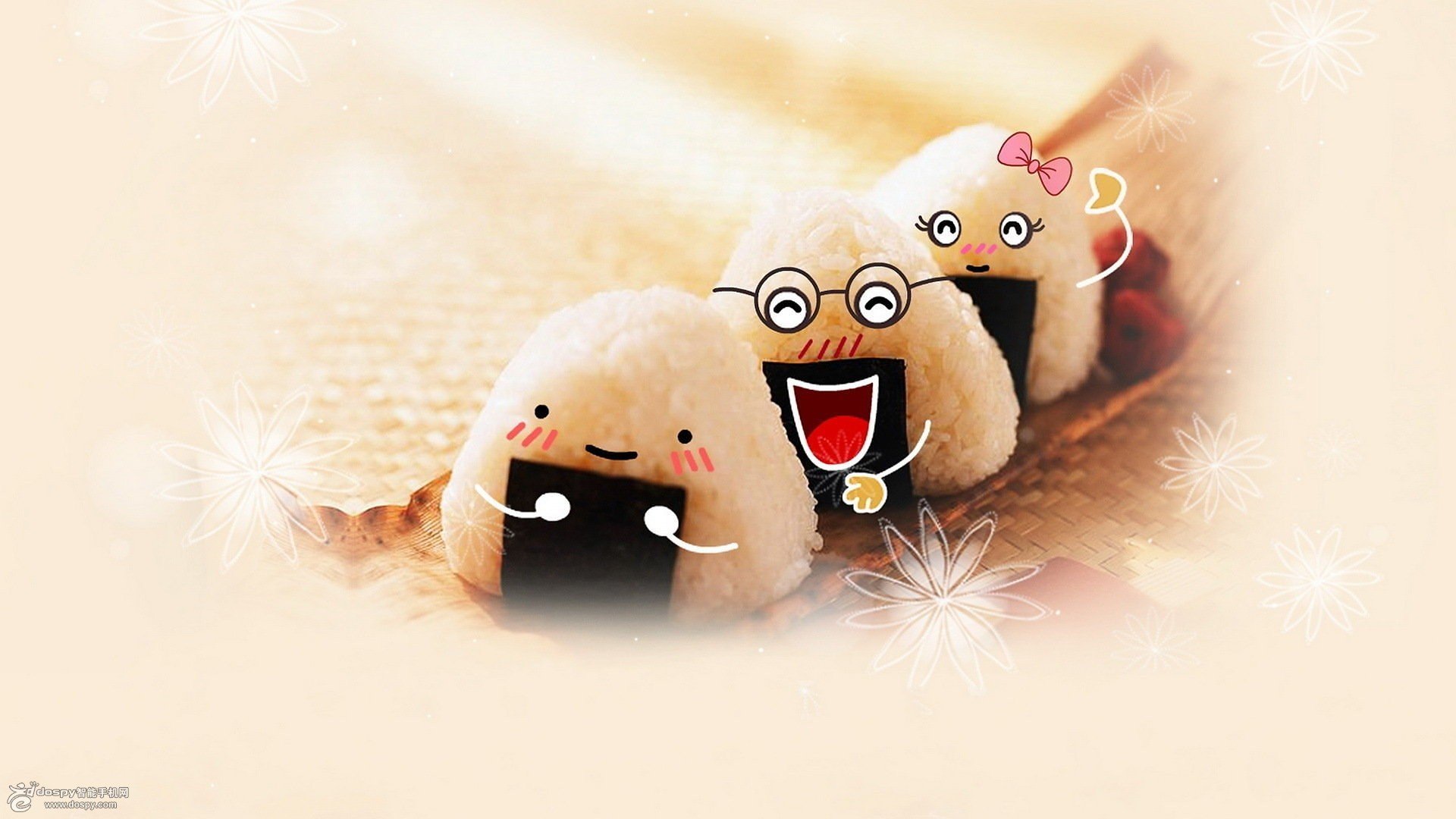 小清新,饭团,可爱,超萌