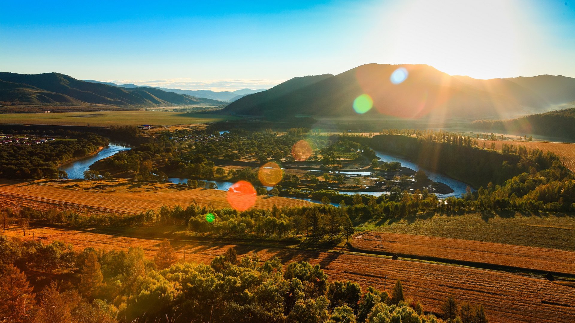 风景,自然风景,阳光灿烂,宽屏