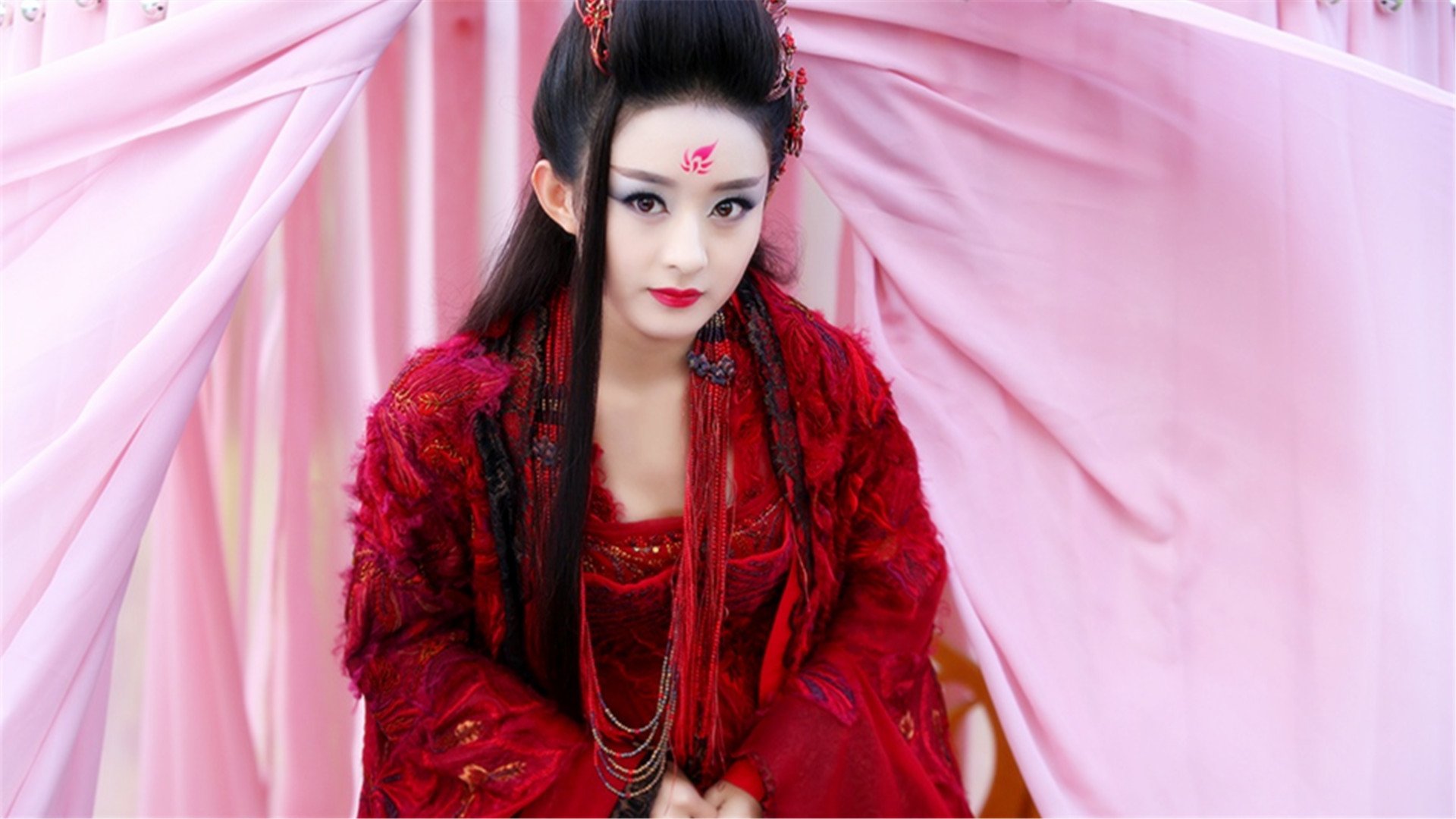 赵丽颖,小骨,花千骨,美女,明星