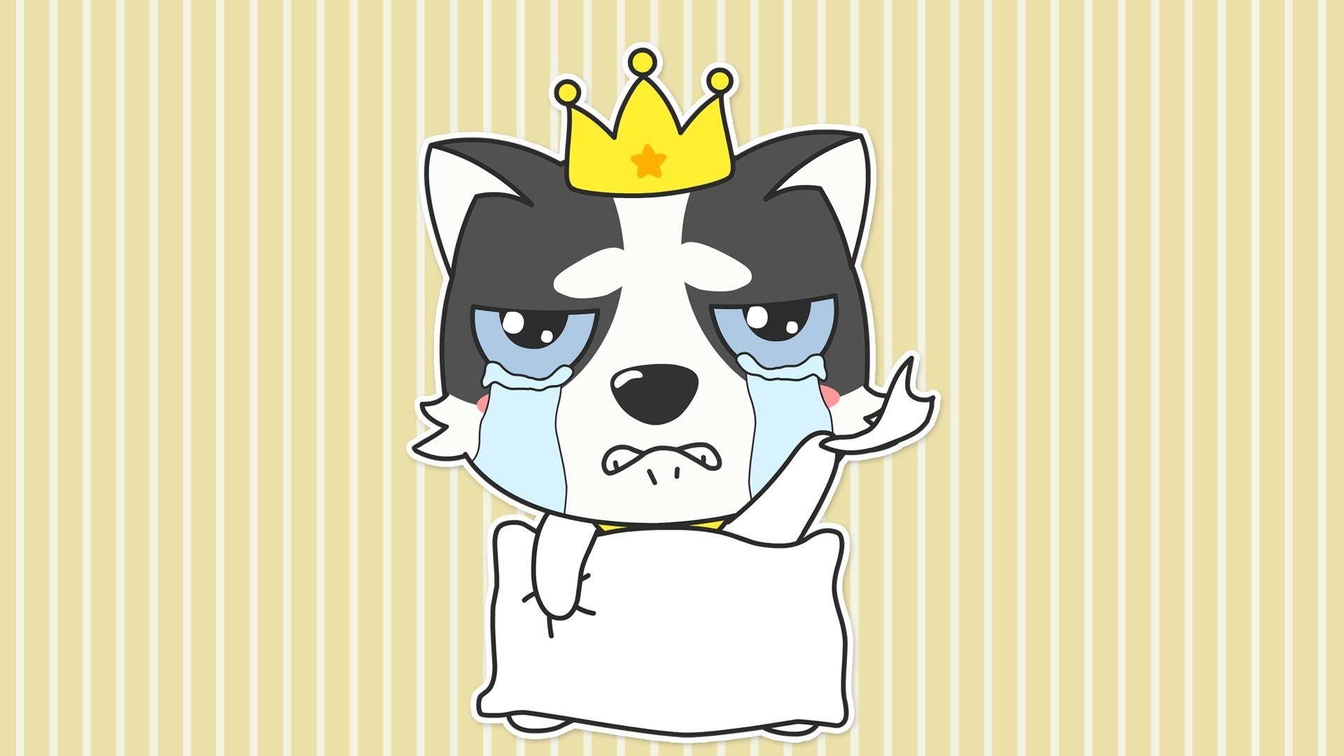 动漫,狗,哈士奇,萌,贱