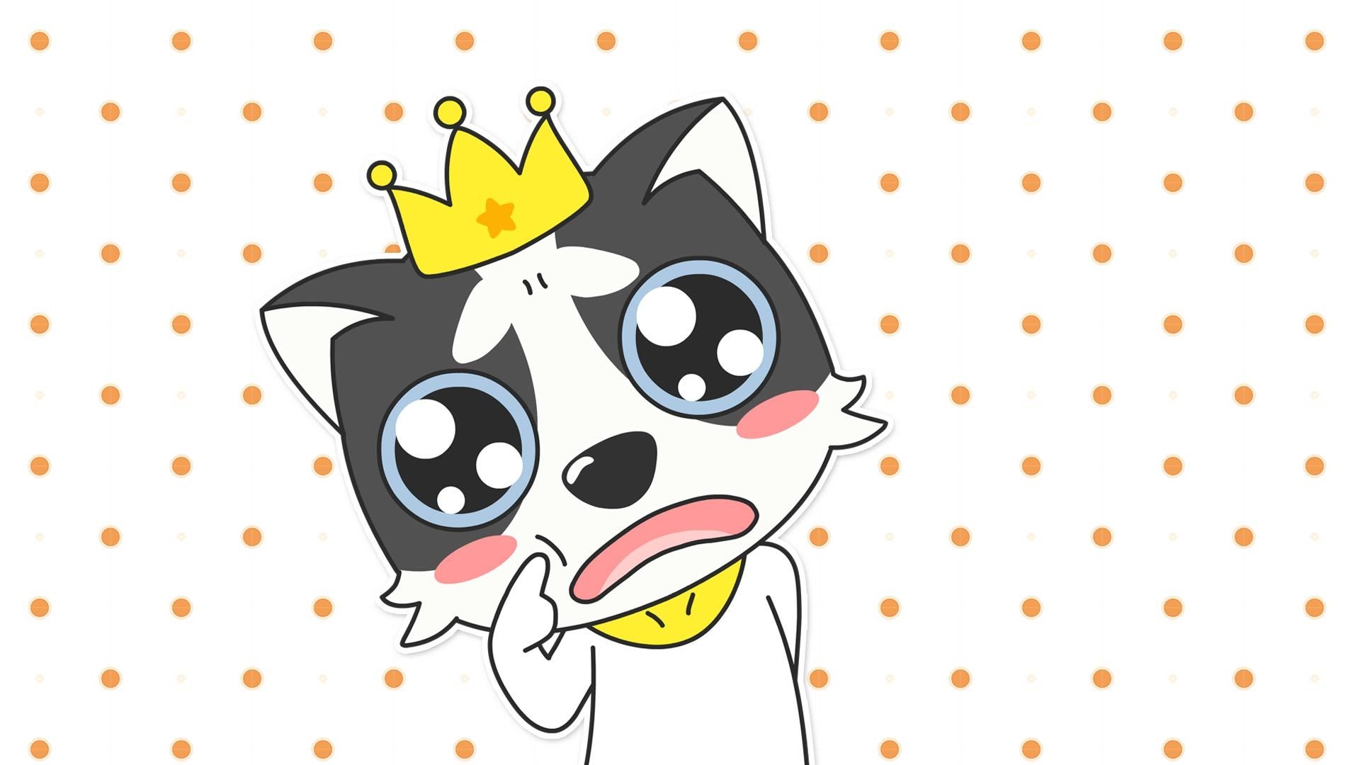 动漫,狗,哈士奇,萌,贱