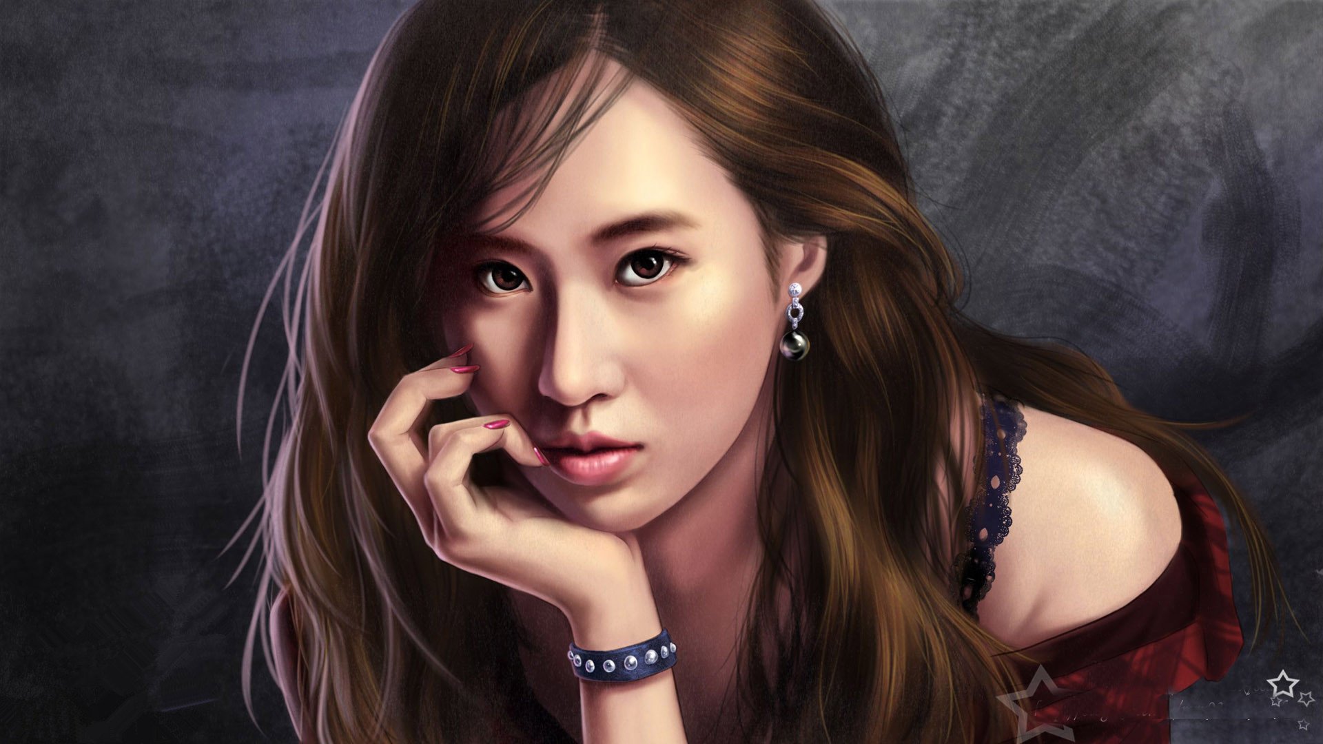 美女,知性,性感