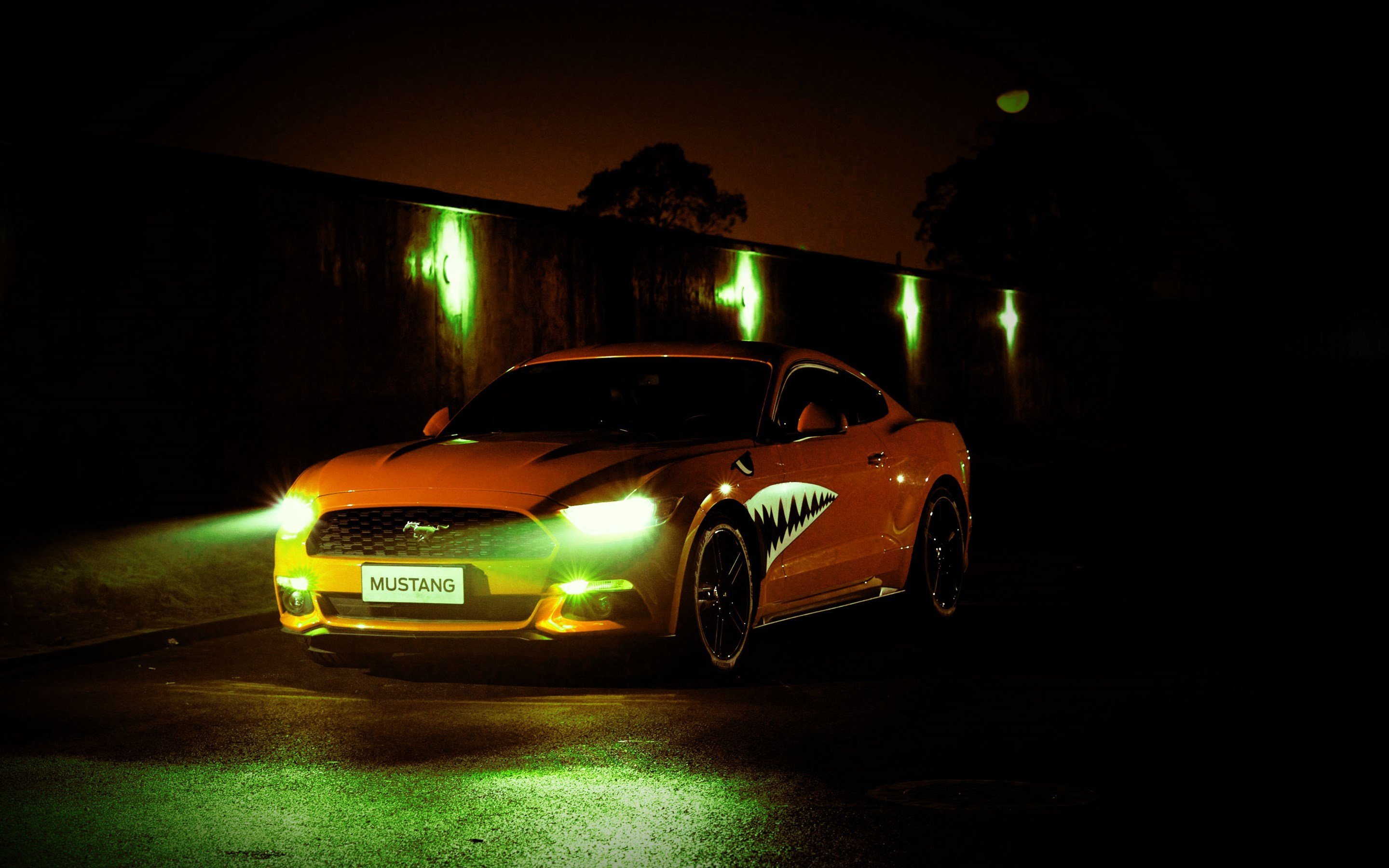 福特,野马,Mustang,万圣节,改装,宽屏