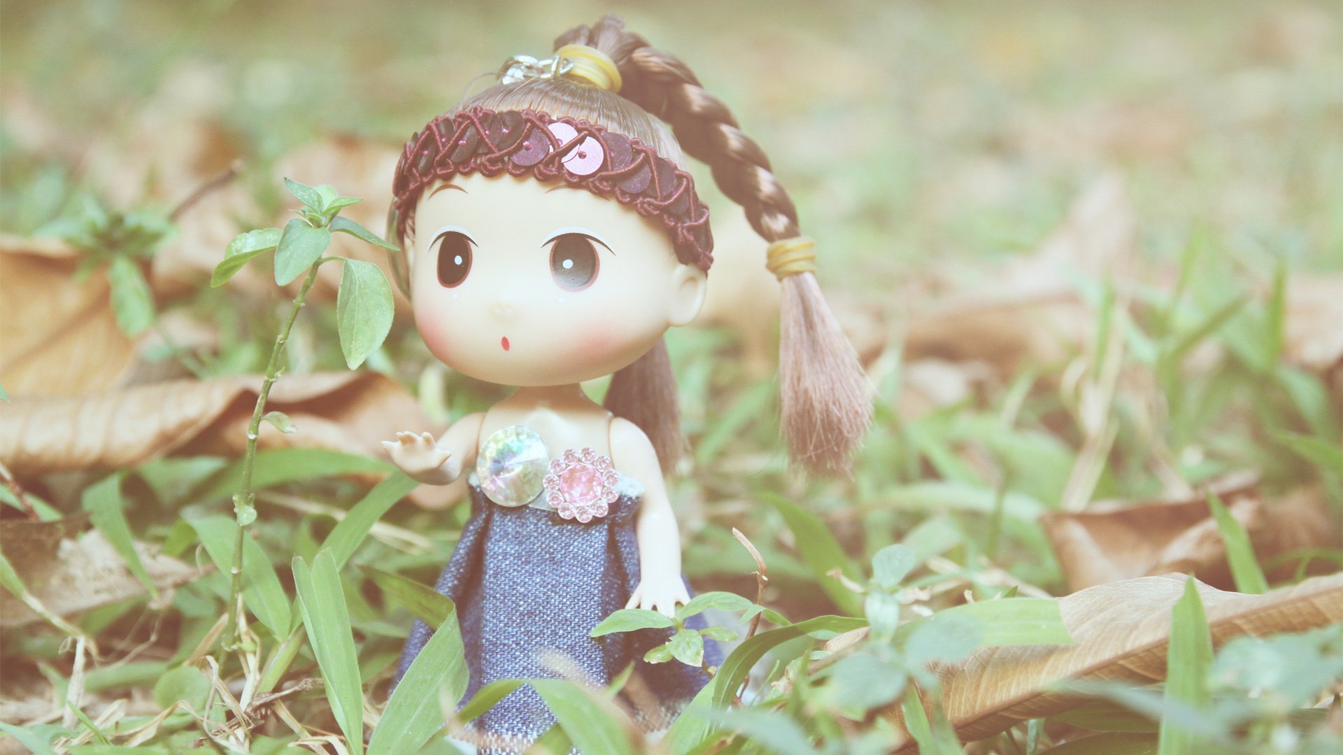 小清新,洋娃娃,静物