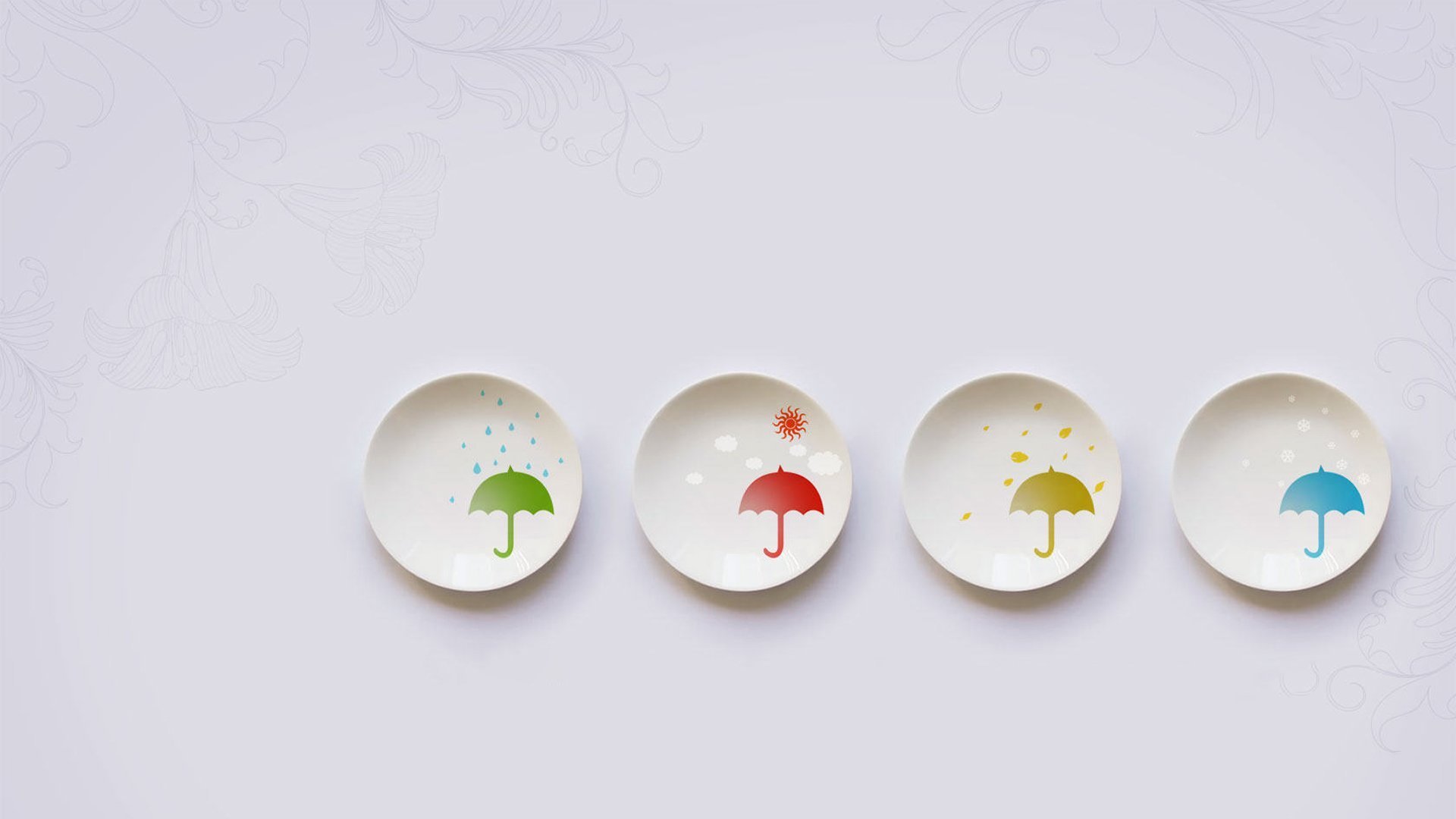 小清新,盘子,可爱