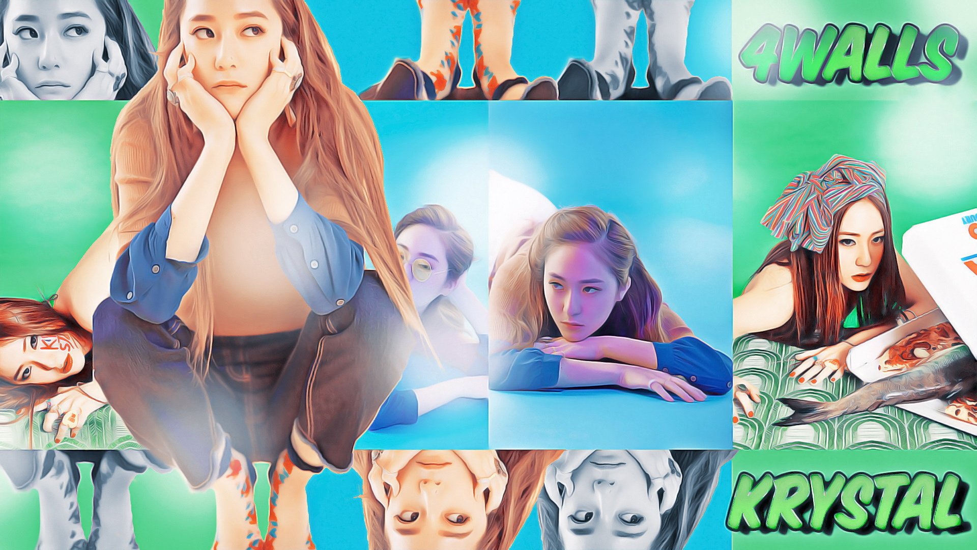 郑氏姐妹,郑秀妍,郑秀晶,美女,明星,宽屏,krystal,jessica