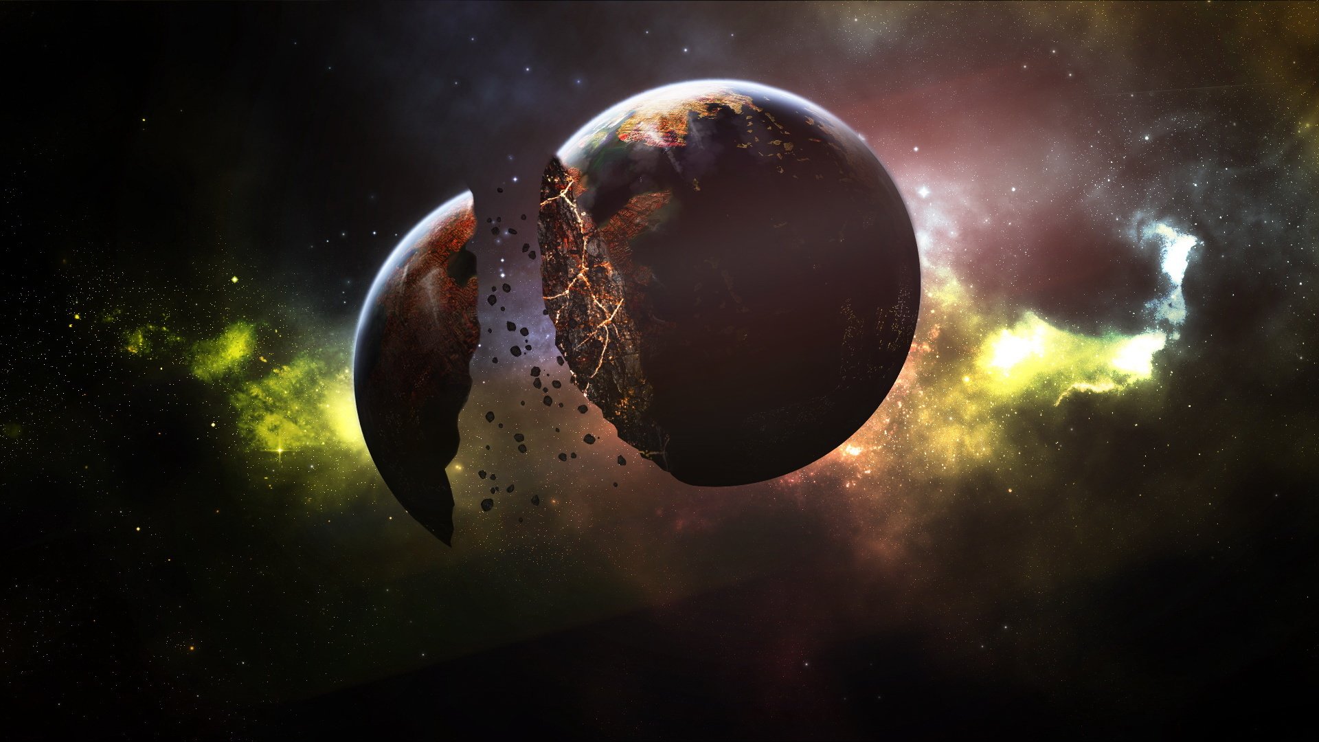 太空,科幻,星球