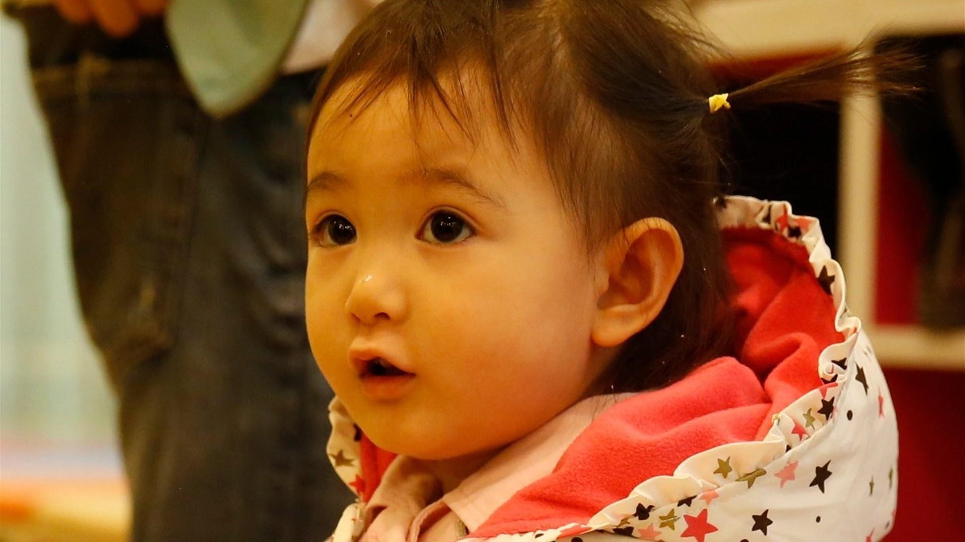 奥莉,萌神,爸爸回来了,萌娃