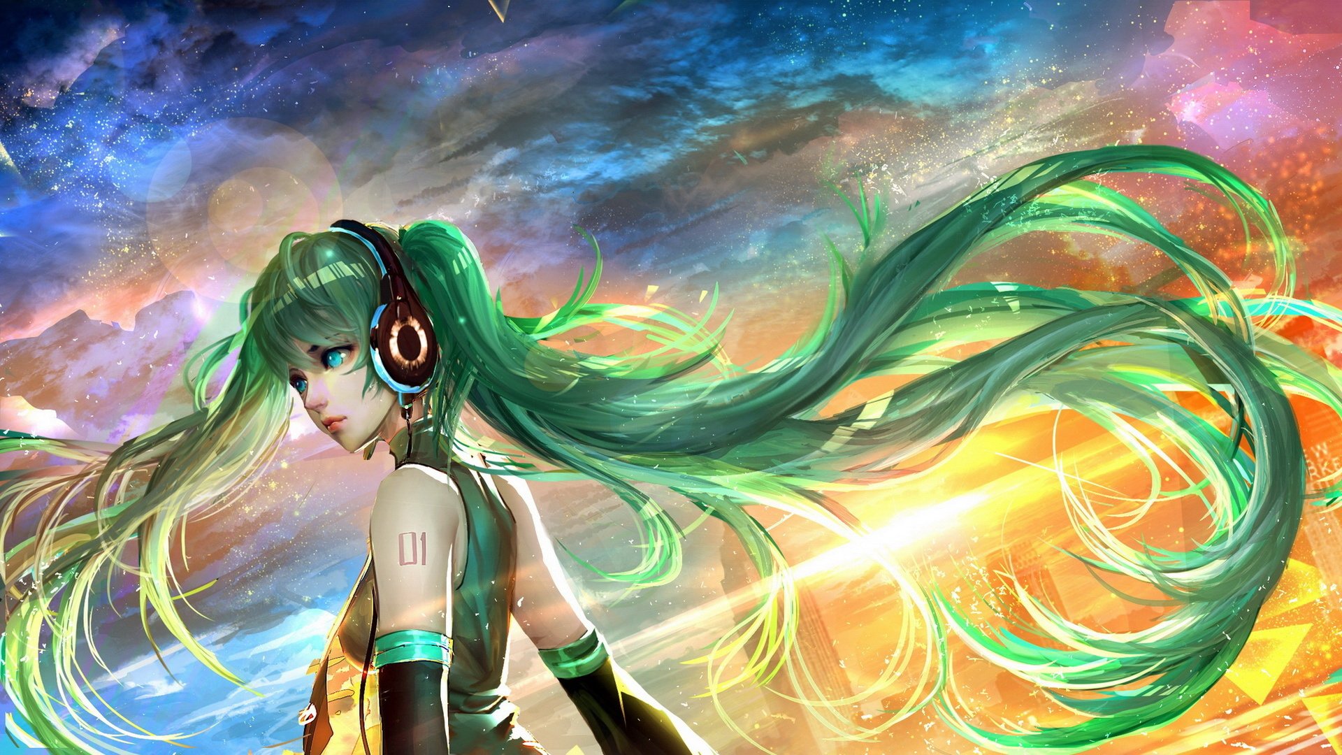 卡通,人物,美少女