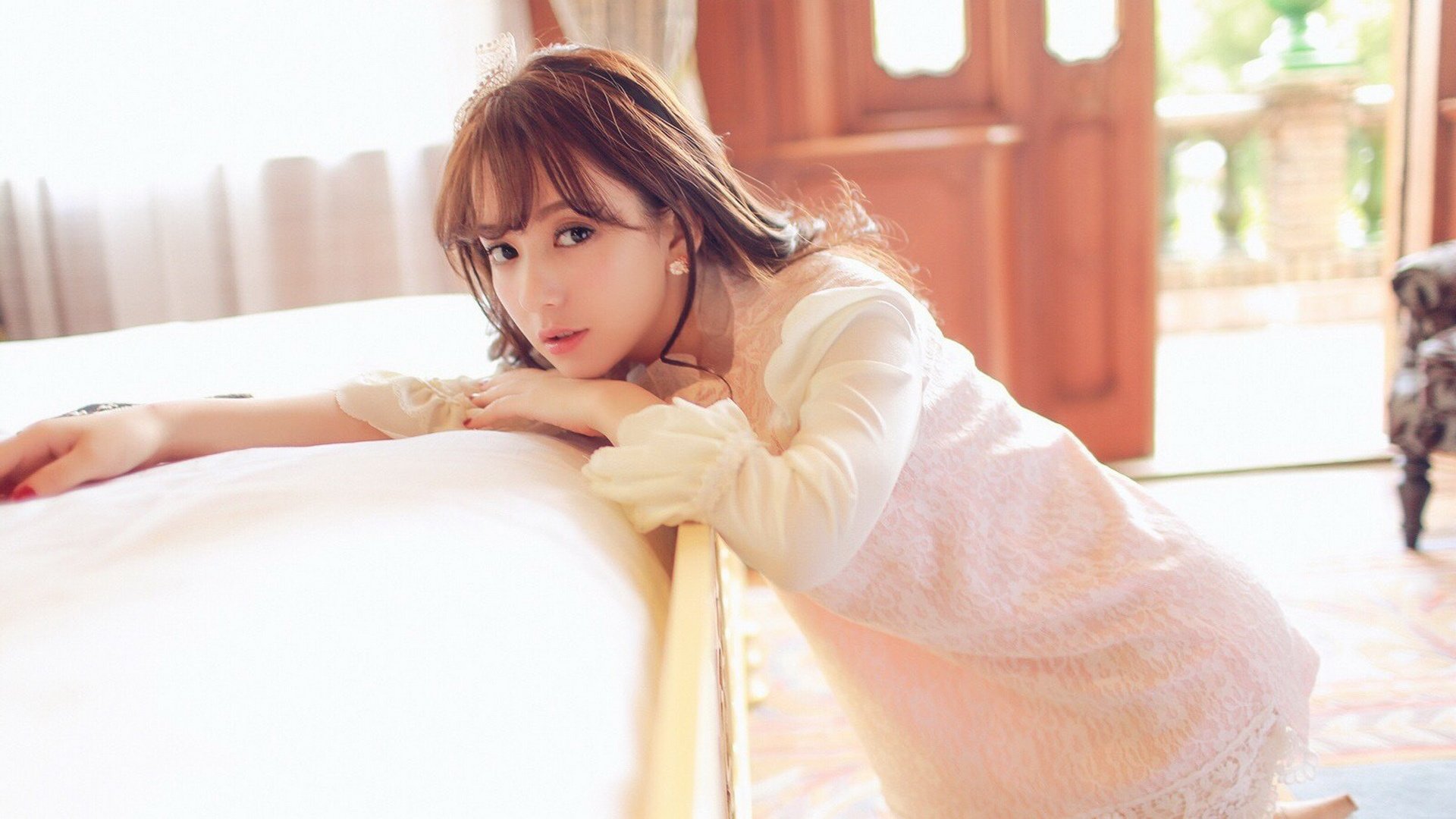 方媛,日系风,郭富城,宽屏,模特,美女