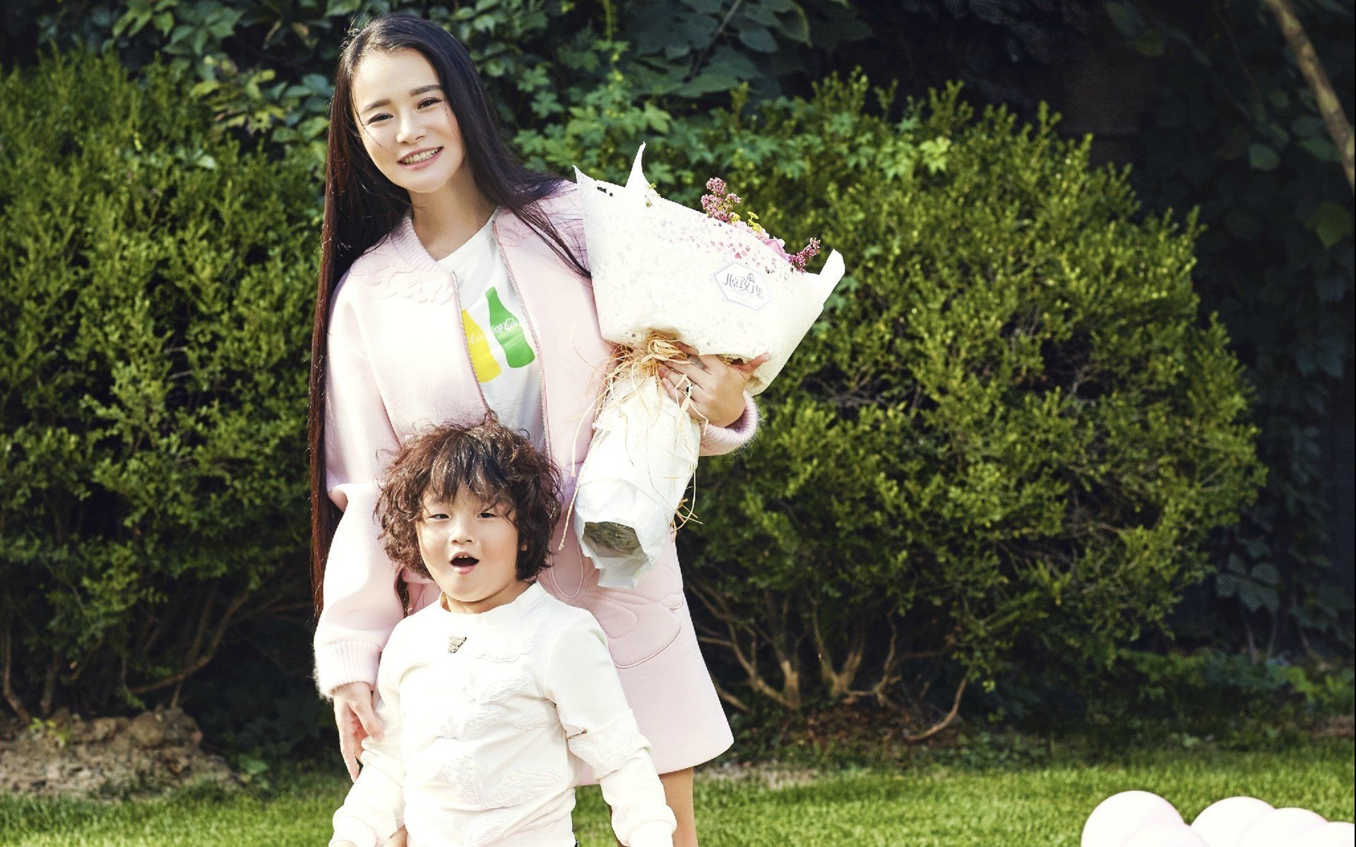 萌娃,轩轩,轩妈,亲子,宽屏,明星,冉莹颖