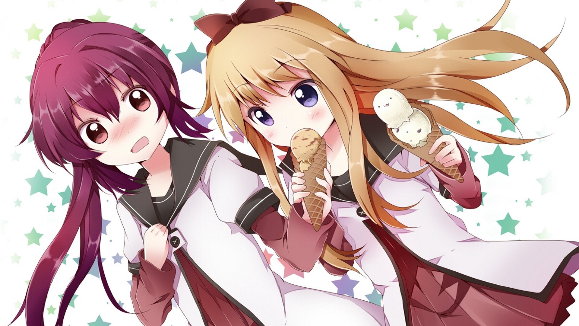 摇曳百合,少女,校园,搞笑,动漫