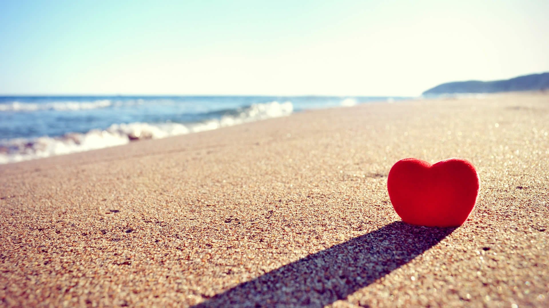 爱情,大海,爱心,宽屏