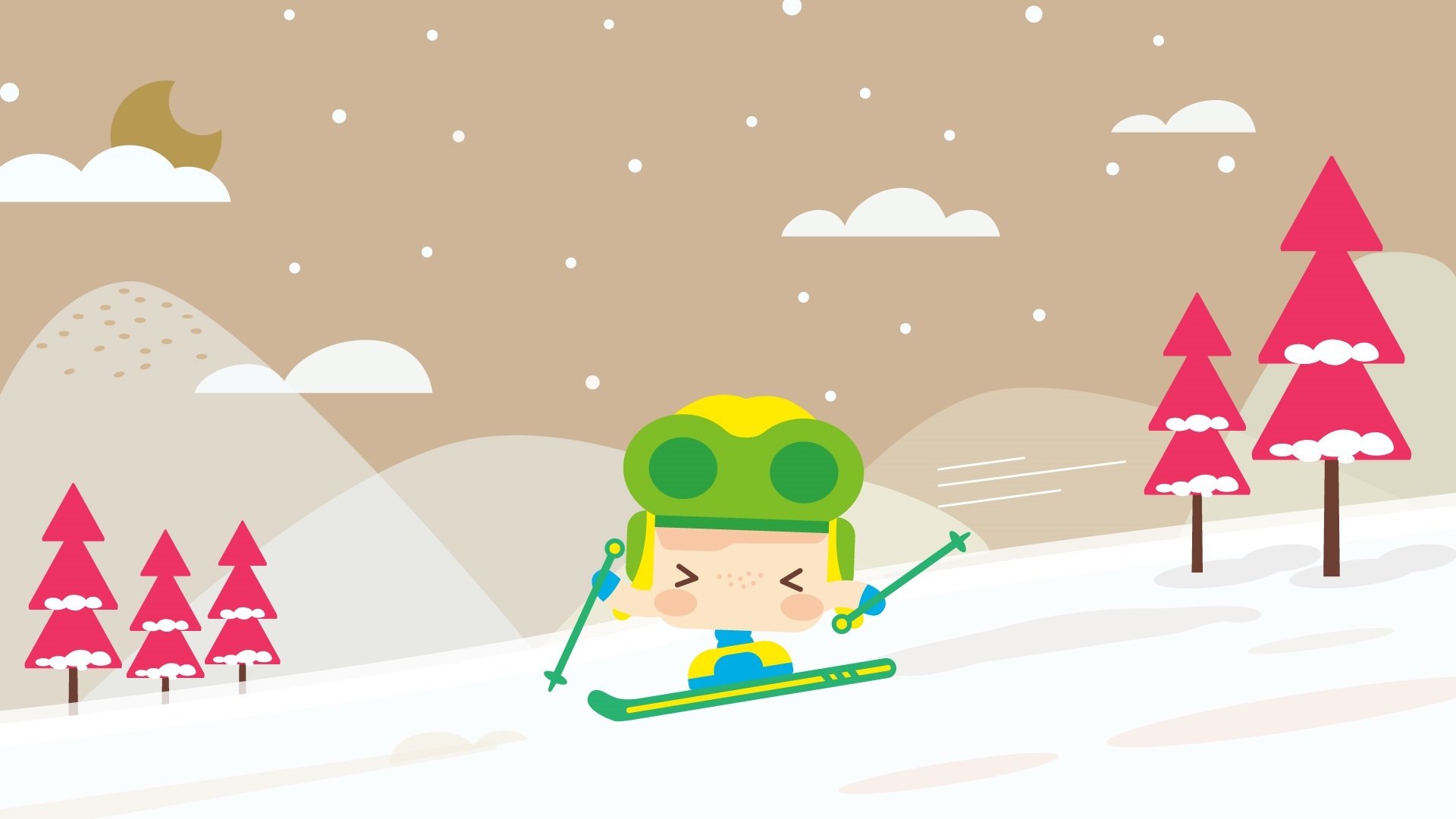 昆塔,圣诞,欢乐,雪人,礼物