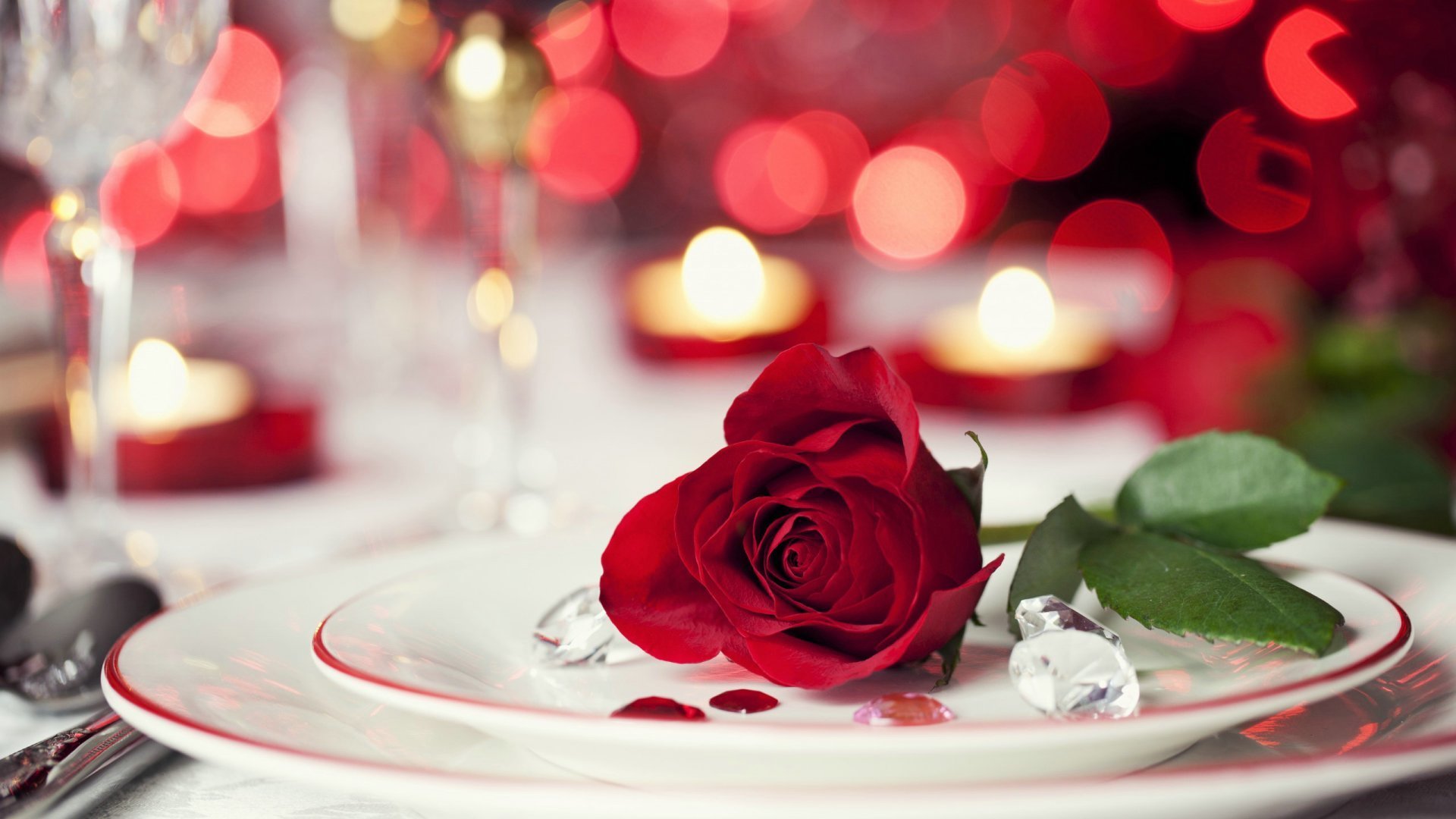 爱情,玫瑰花,妖艳,宽屏