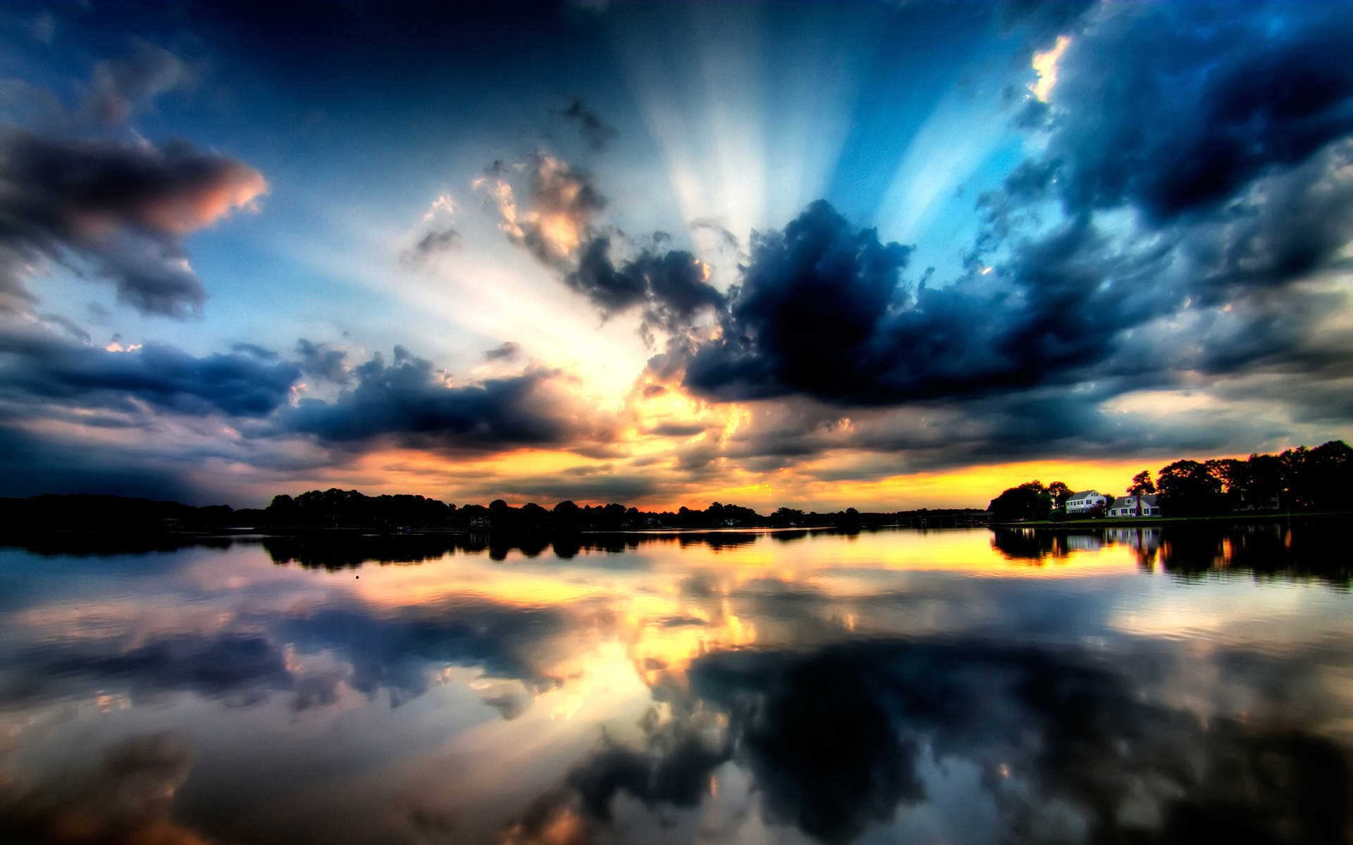 风景,自然风景,云霞,宽屏