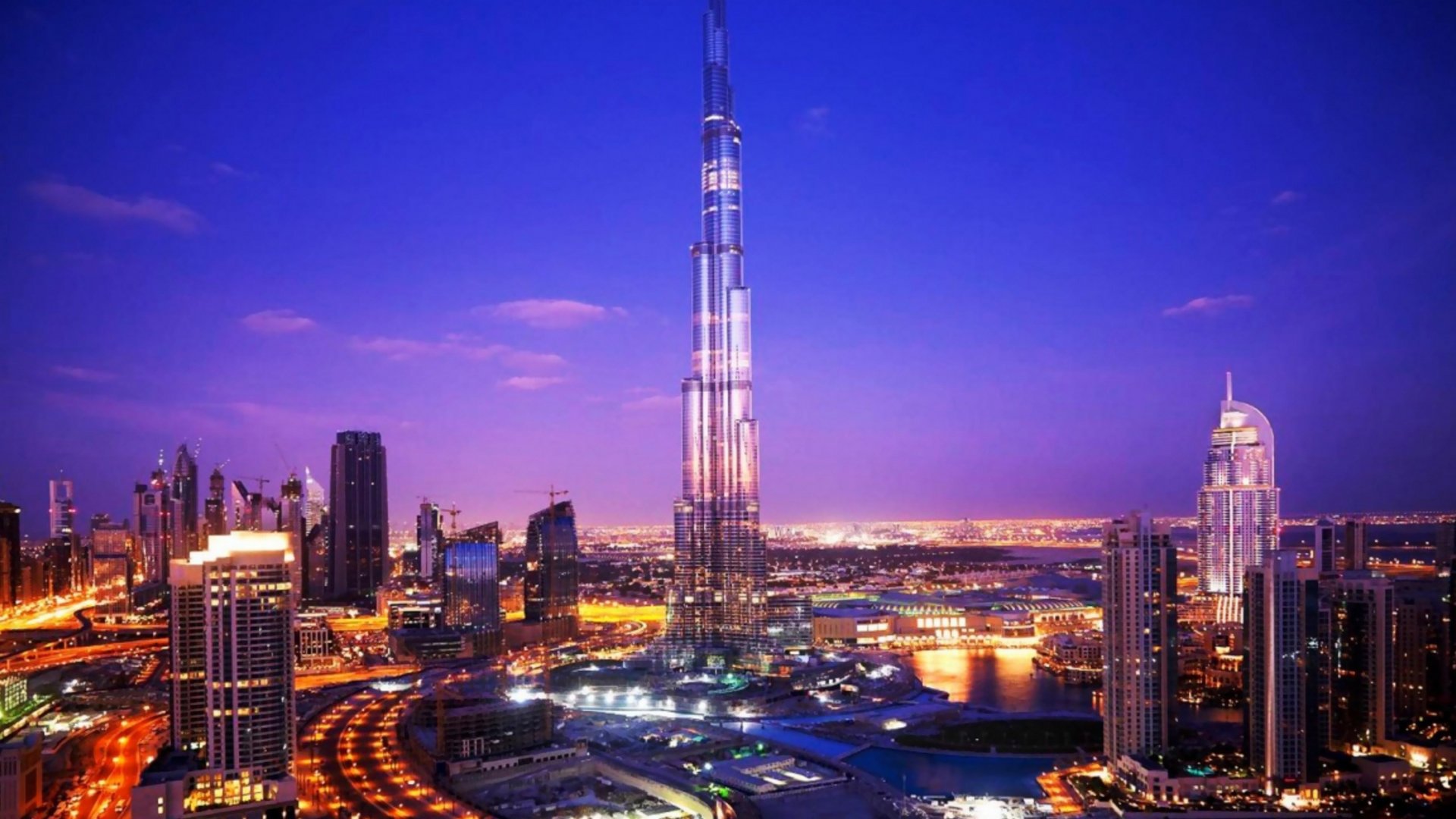 风景,城市夜景,夜色迷人,宽屏