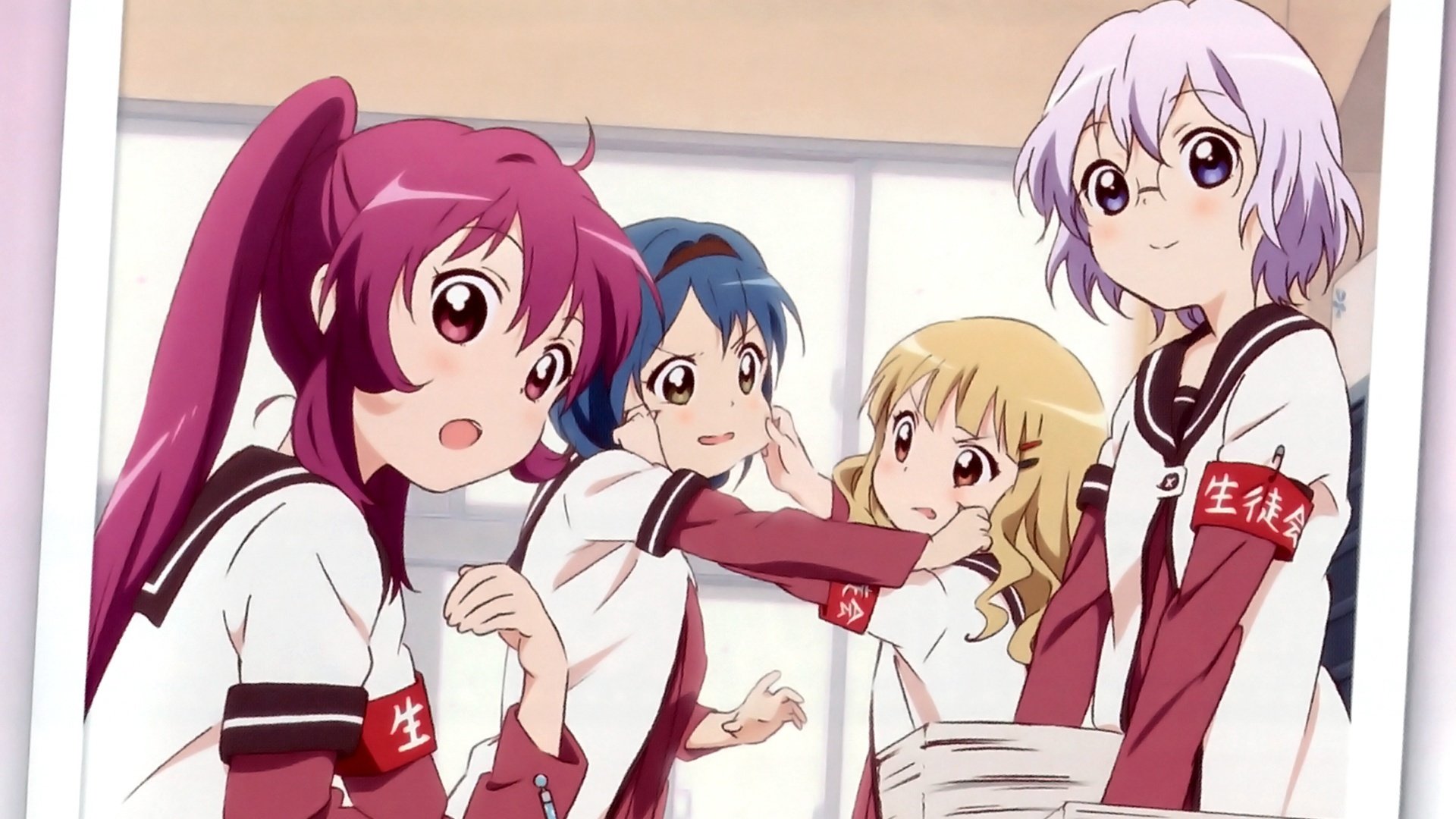 摇曳百合,少女,校园,搞笑,动漫