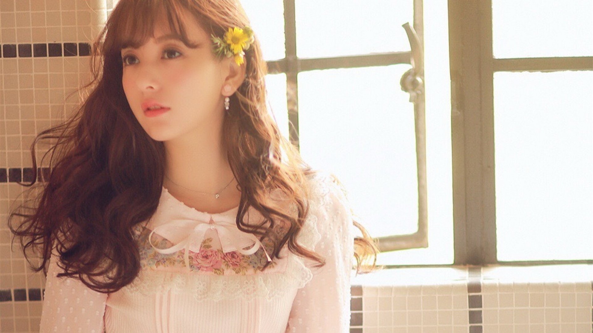 方媛,日系风,郭富城,宽屏,模特,美女