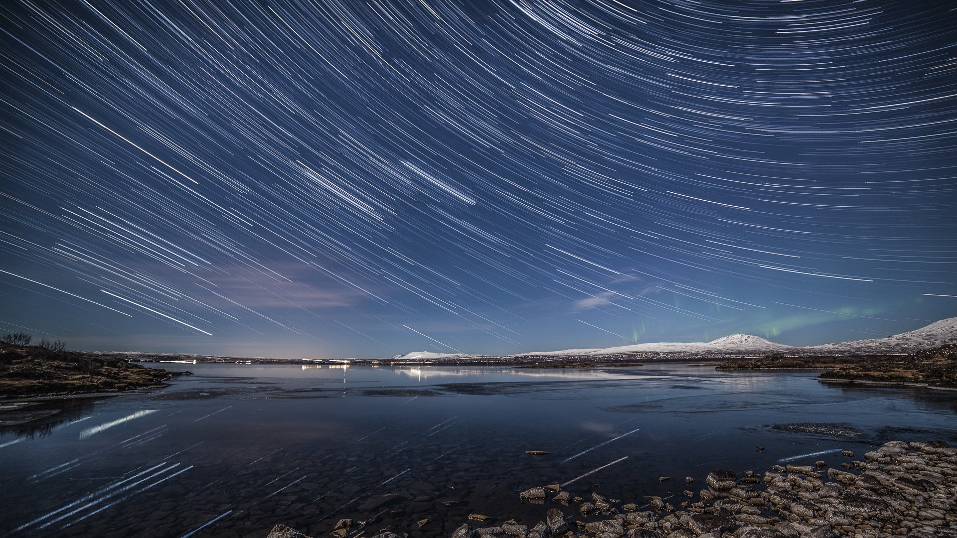 风景,延时摄影,江面