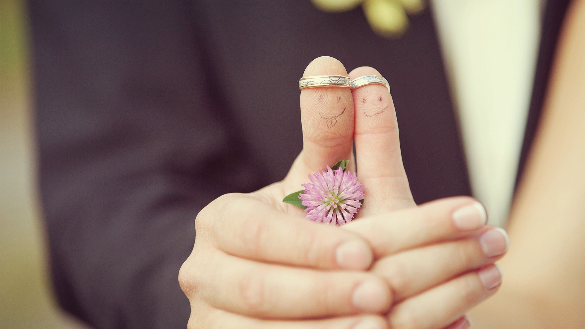 爱情,戒指,温馨,可爱,宽屏