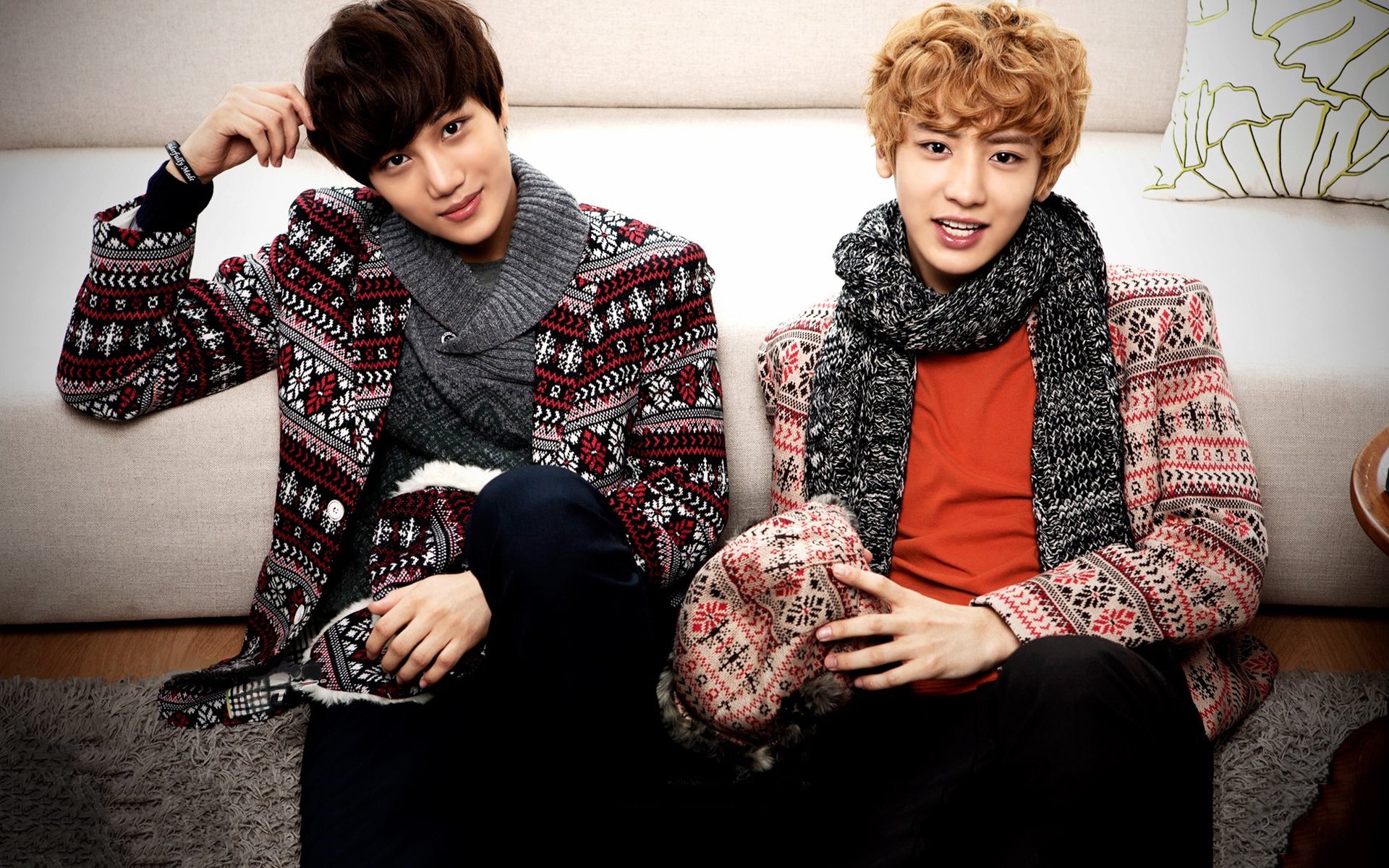 朴灿烈,金钟仁,EXO,明星,帅哥