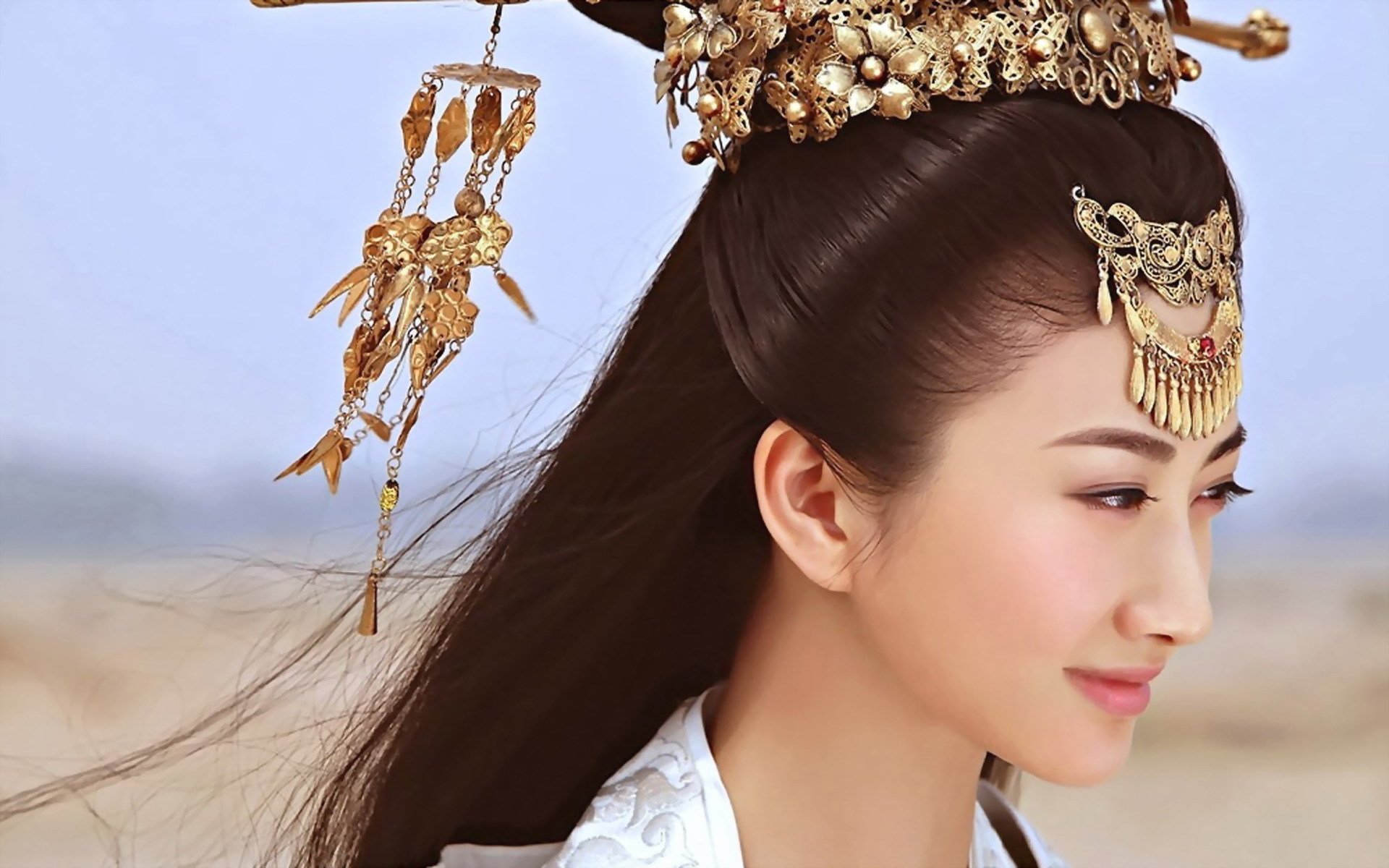 景甜,唯美古装,甜蜜教主,演员,美丽大方,明星